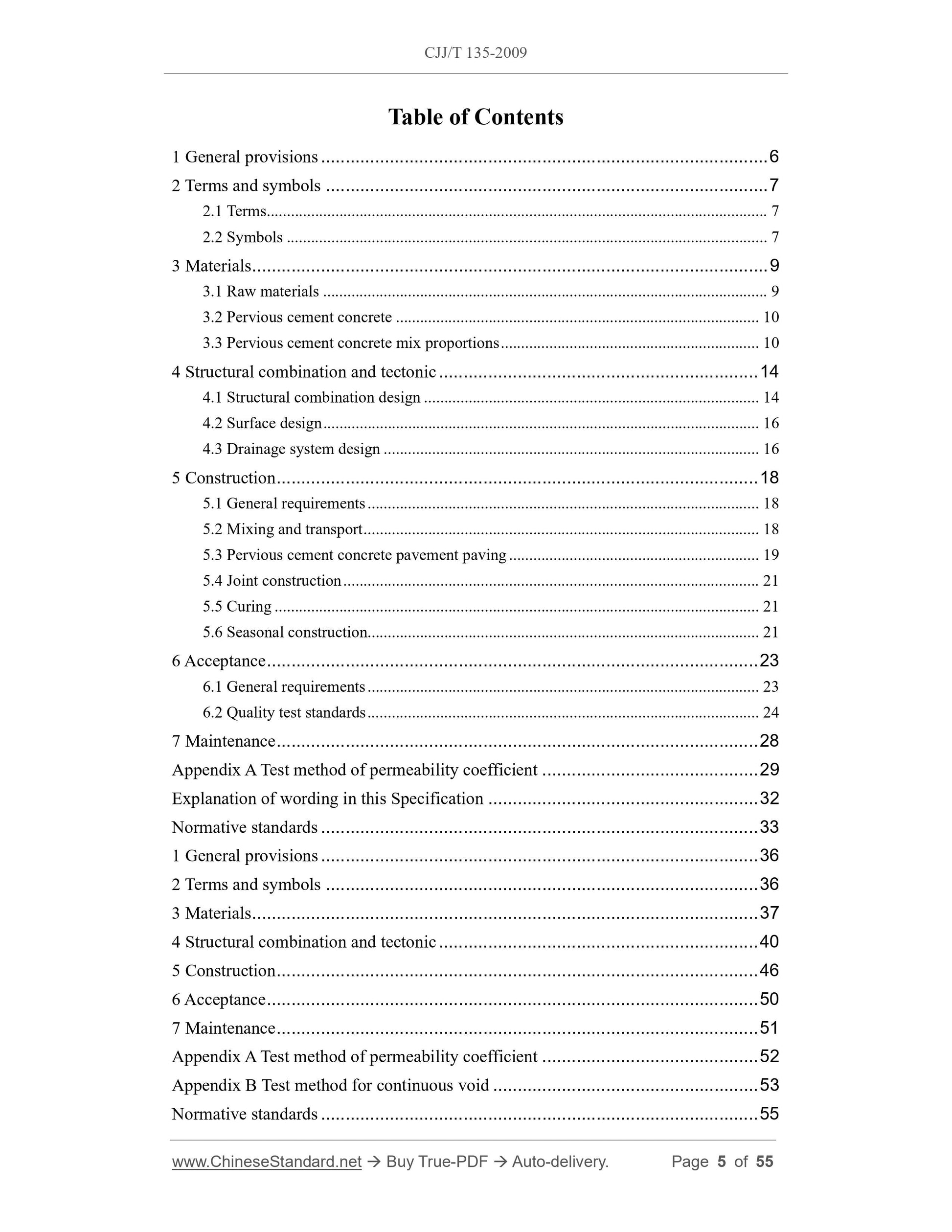 CJJ/T 135-2009 Page 2