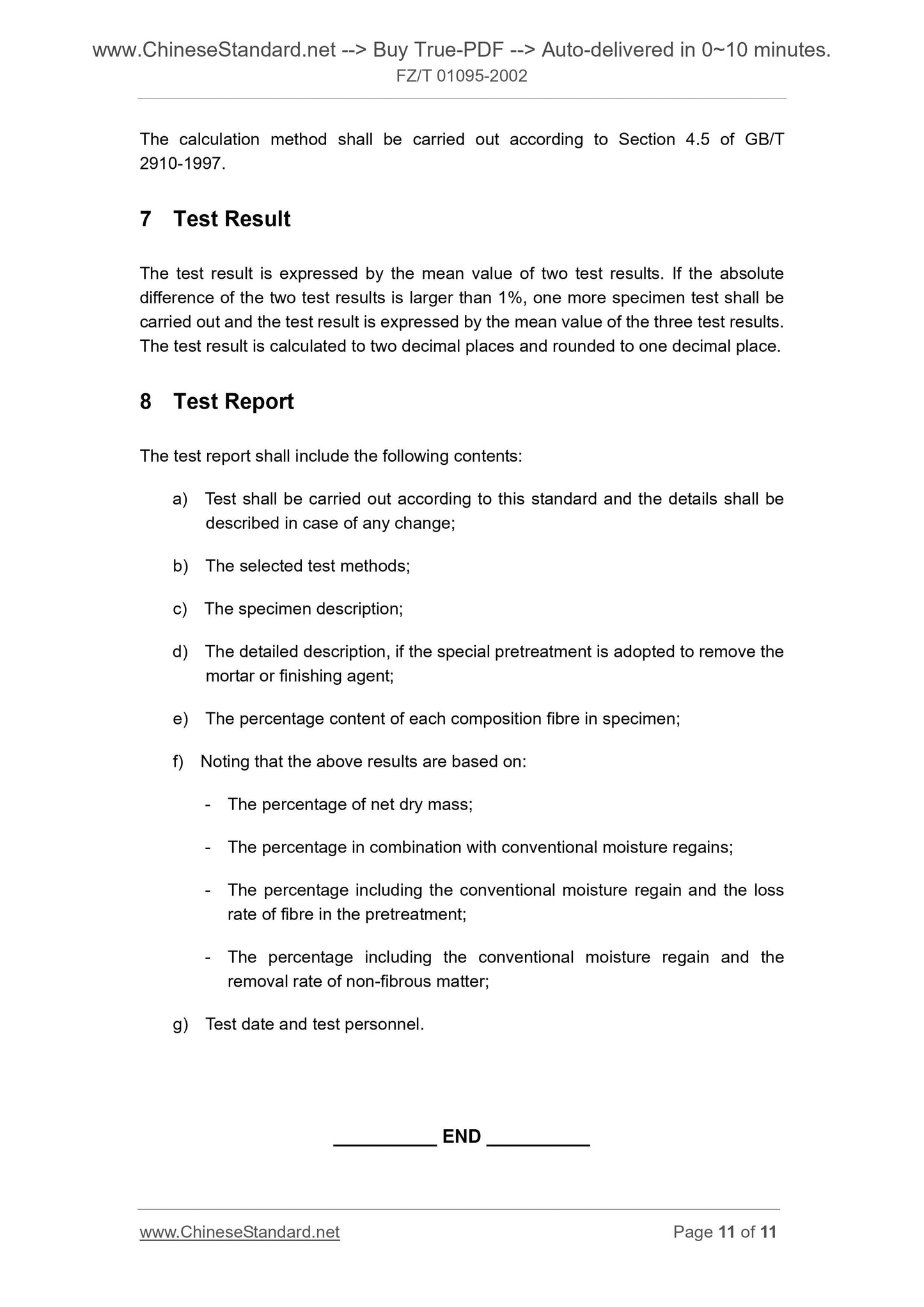 FZ/T 01095-2002 Page 7