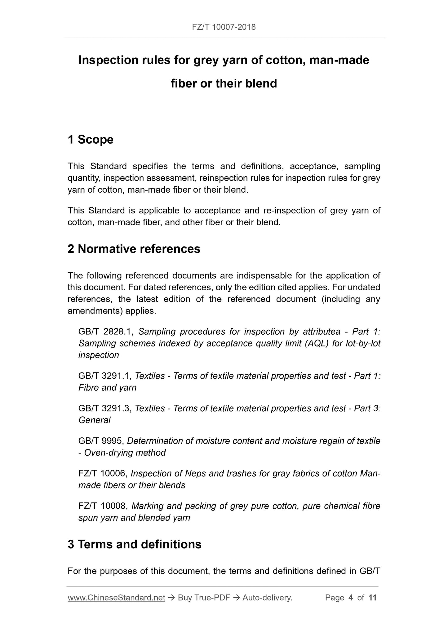 FZ/T 10007-2018 Page 3