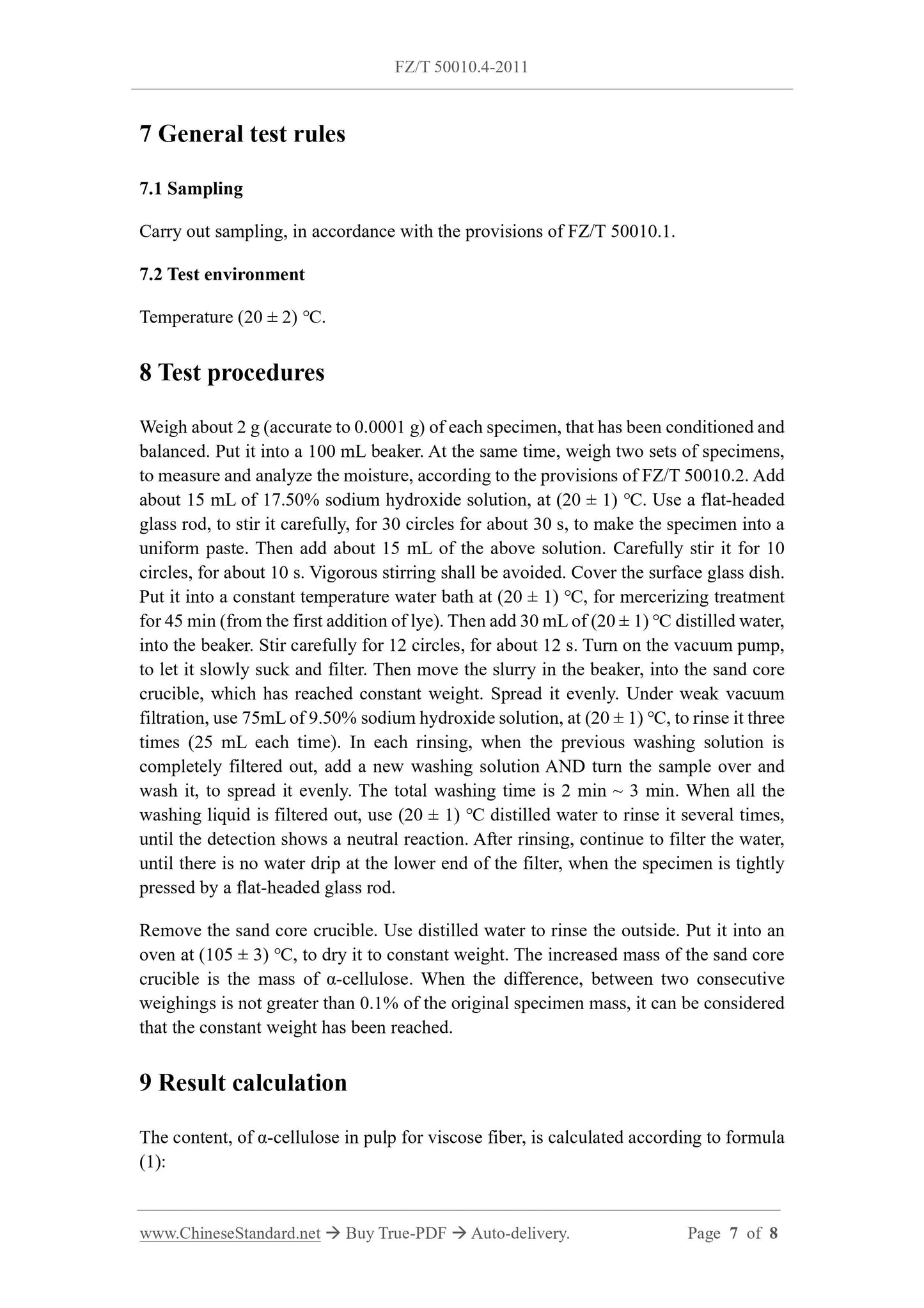 FZ/T 50010.4-2011 Page 4