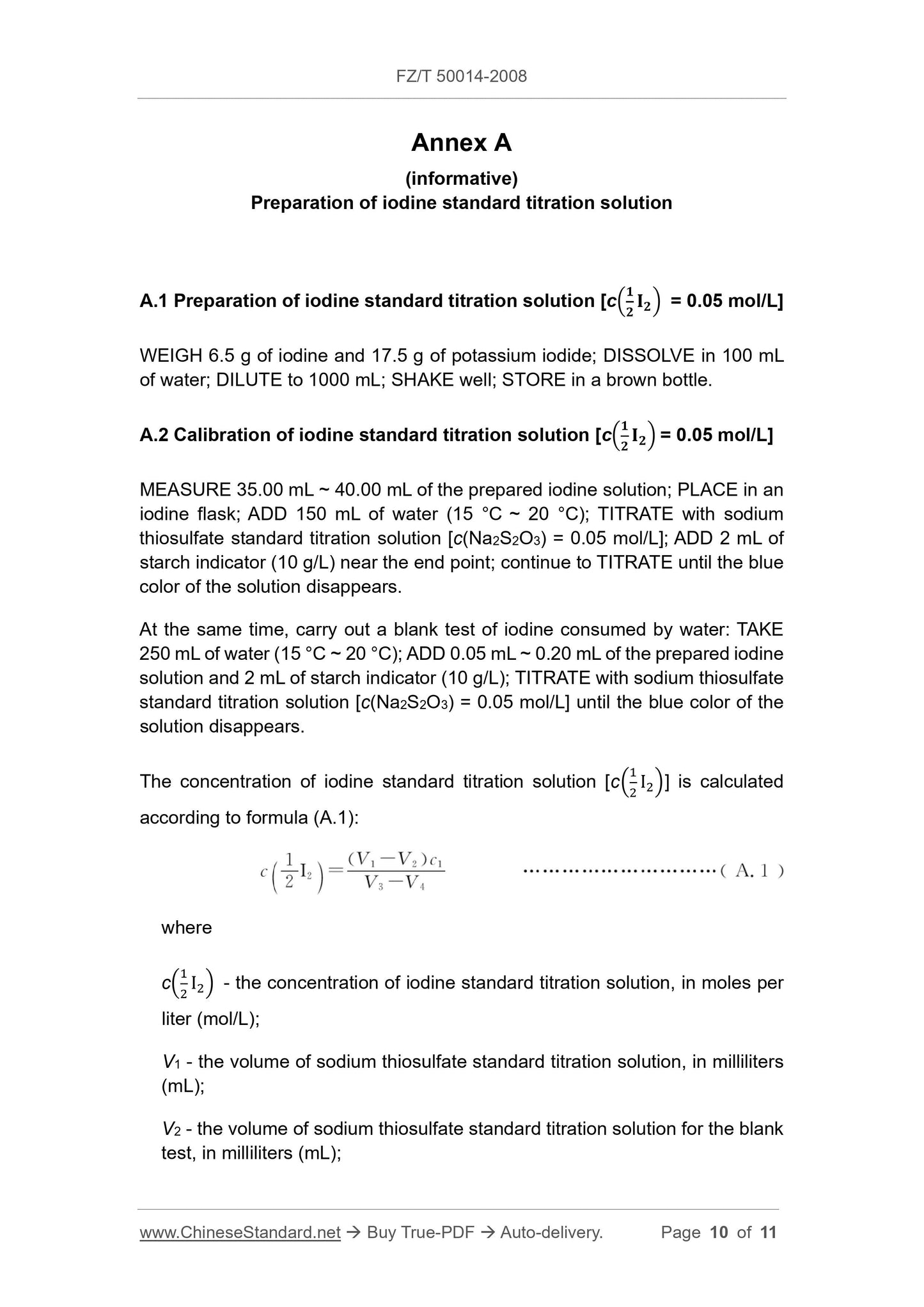 FZ/T 50014-2008 Page 6