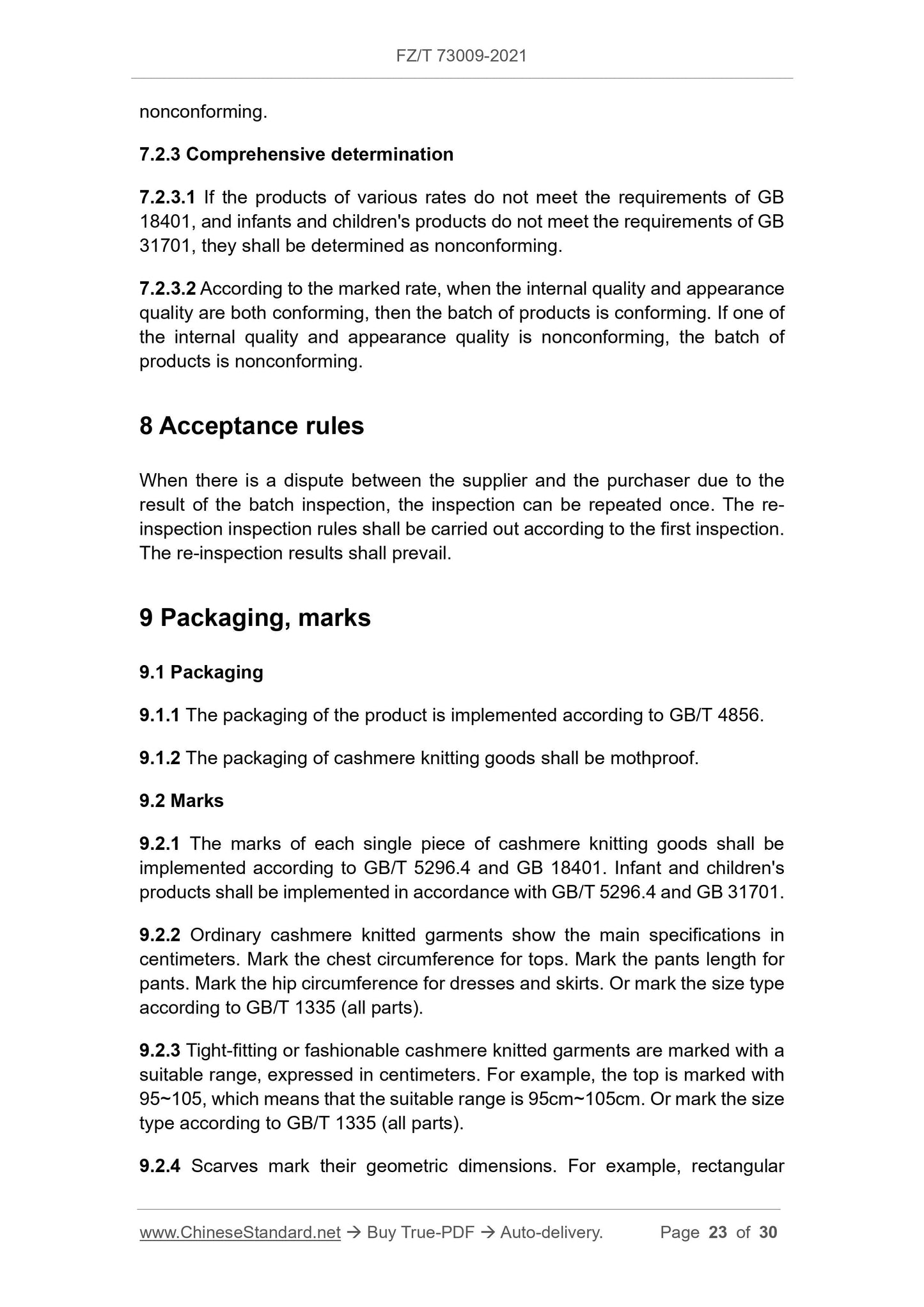 FZ/T 73009-2021 Page 6