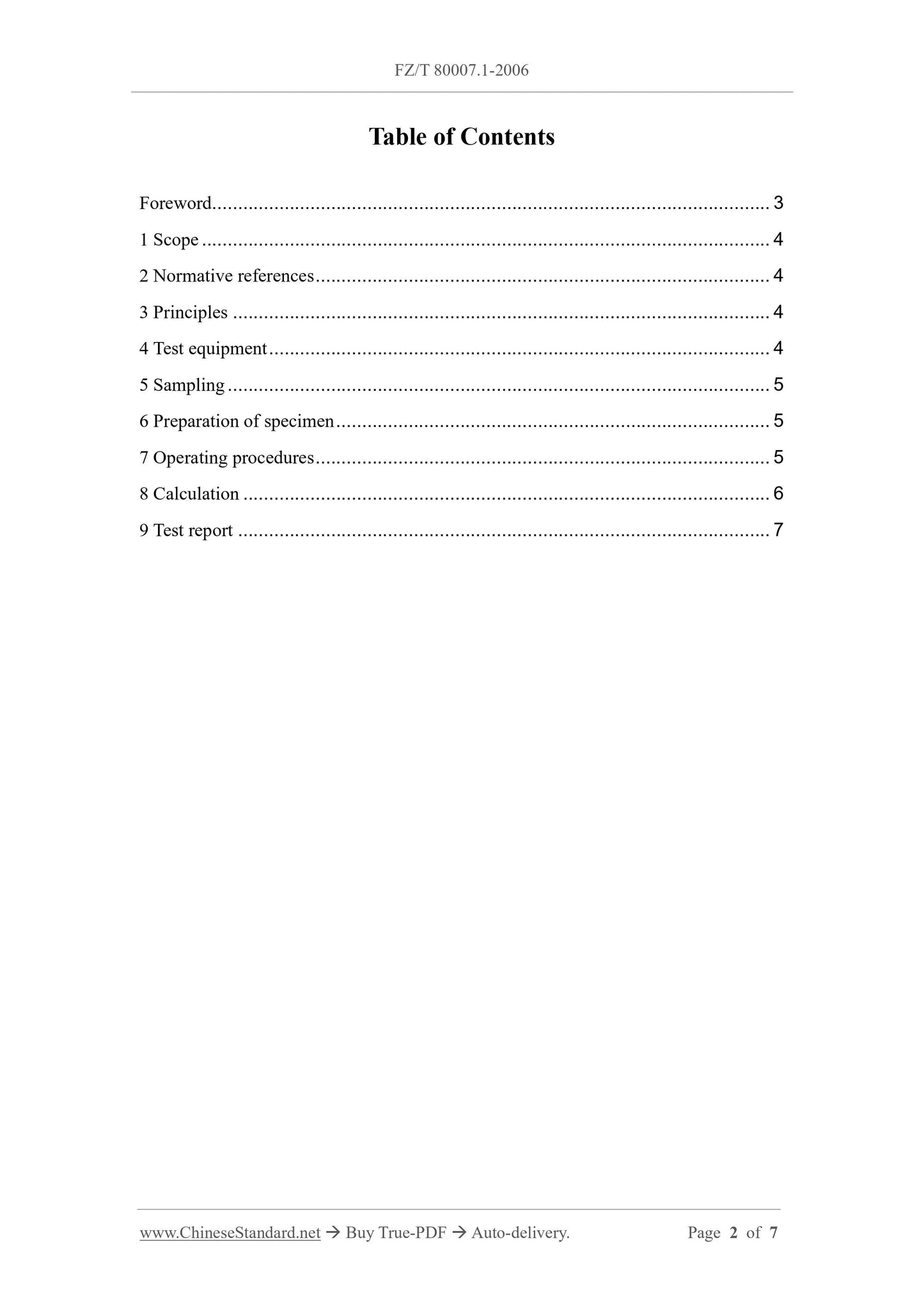 FZ/T 80007.1-2006 Page 2