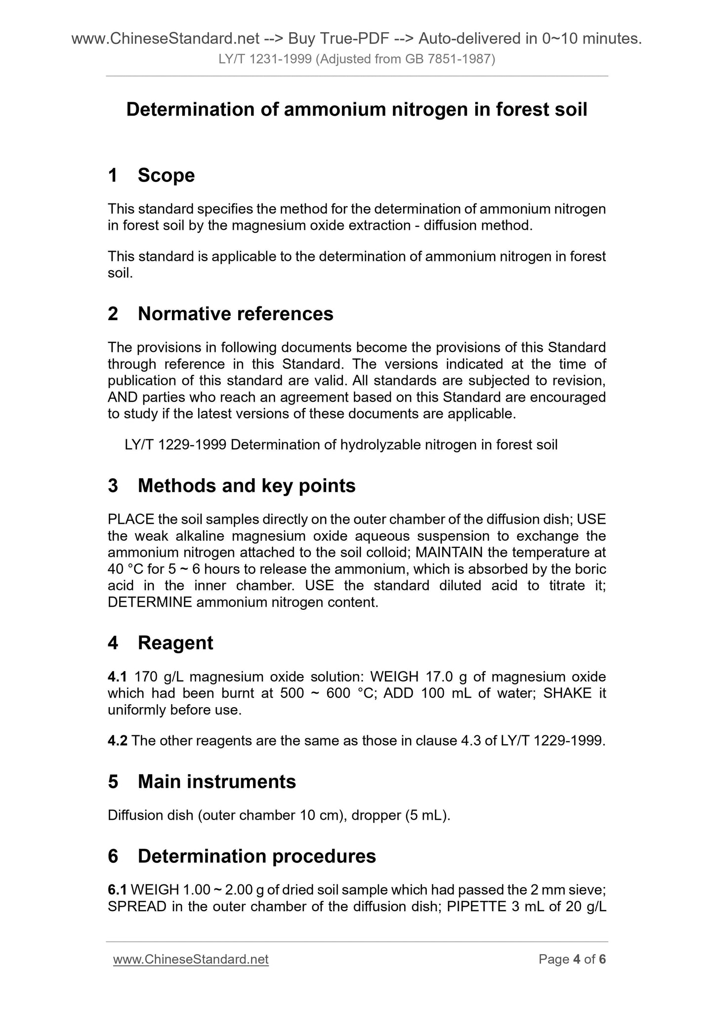 LY/T 1231-1999 Page 4