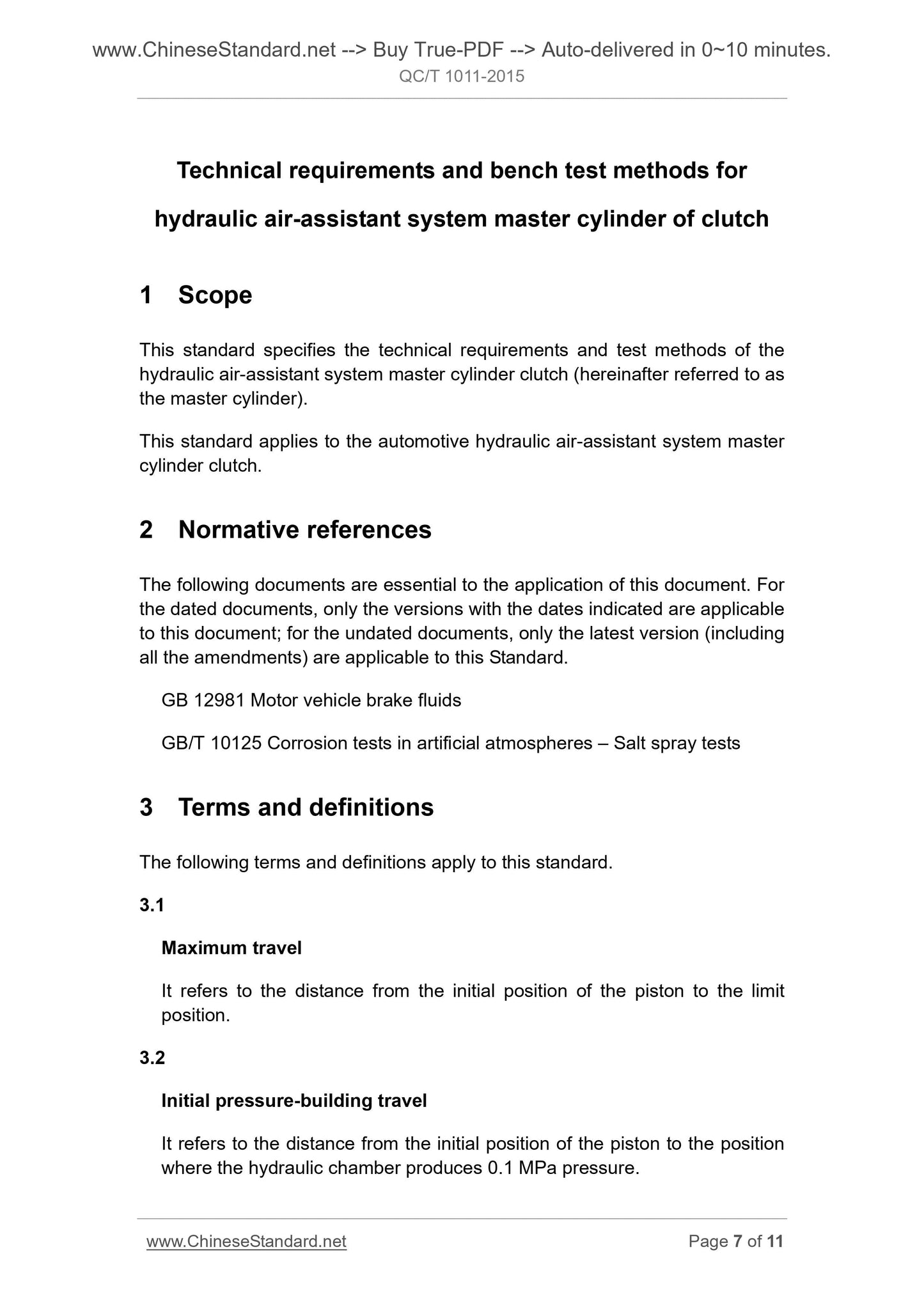 QC/T 1011-2015 Page 6