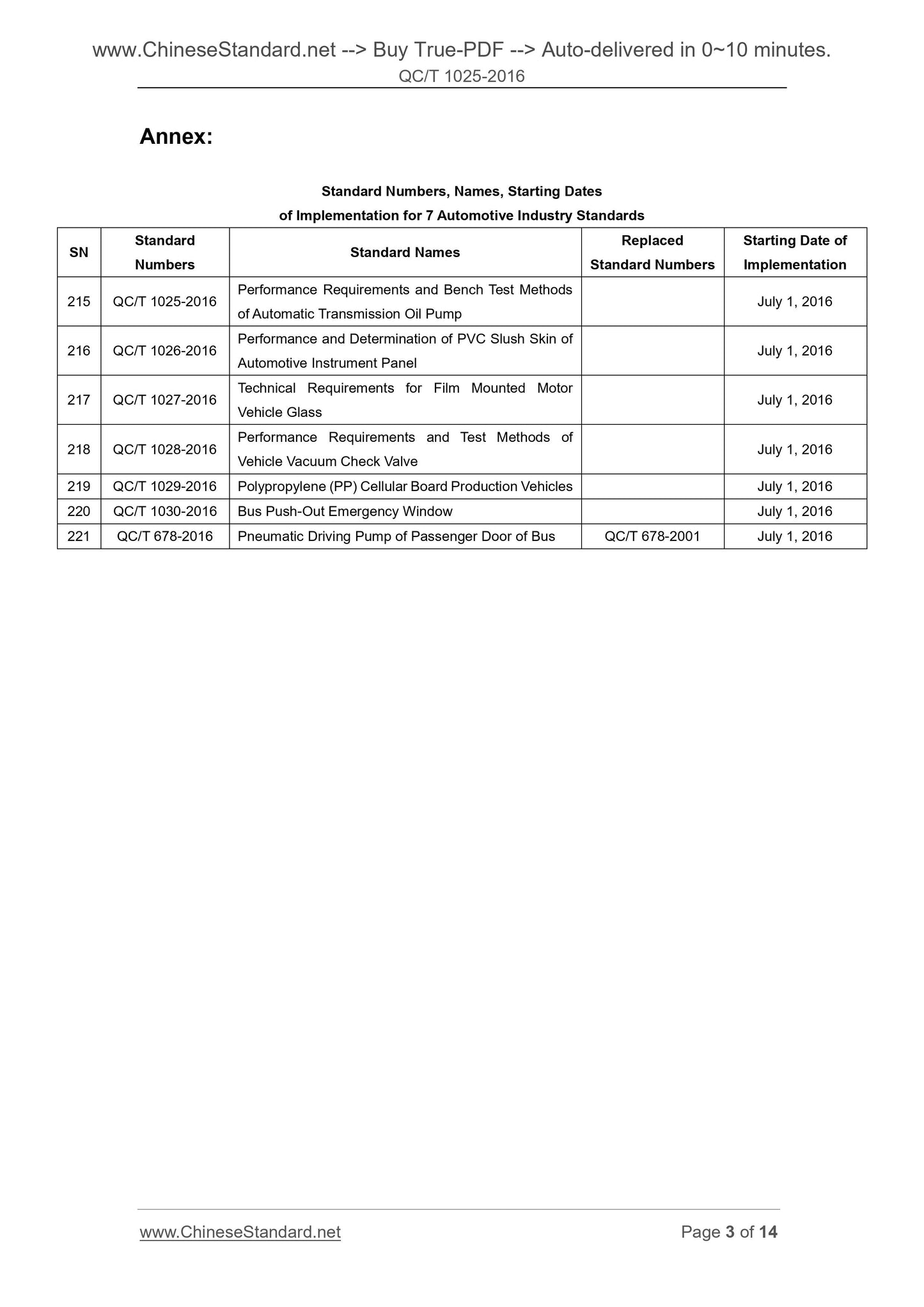 QC/T 1025-2016 Page 3