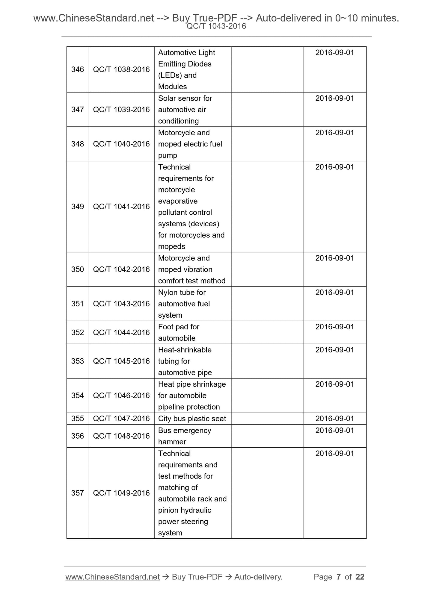 QC/T 1043-2016 Page 5