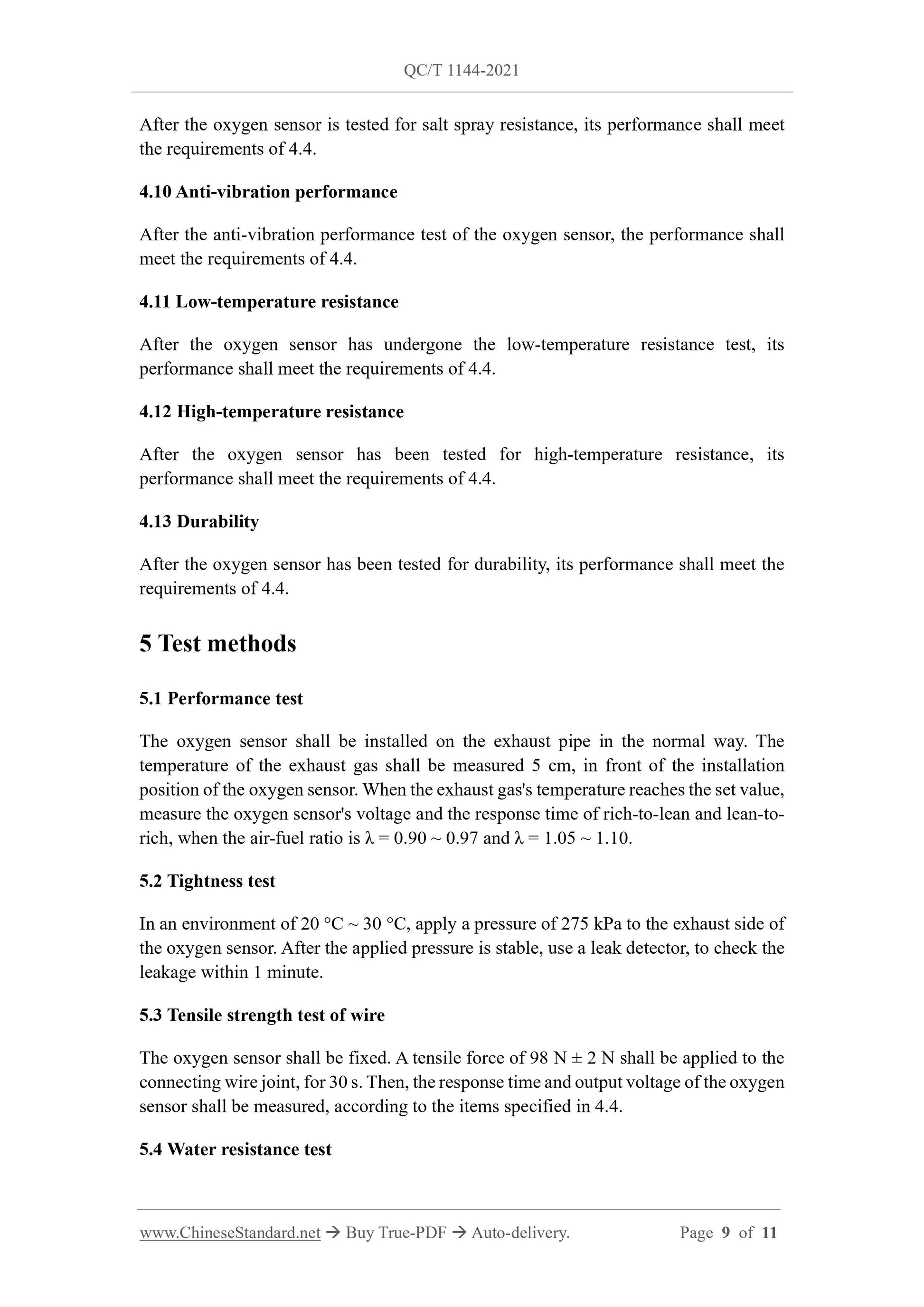 QC/T 1144-2021 Page 4