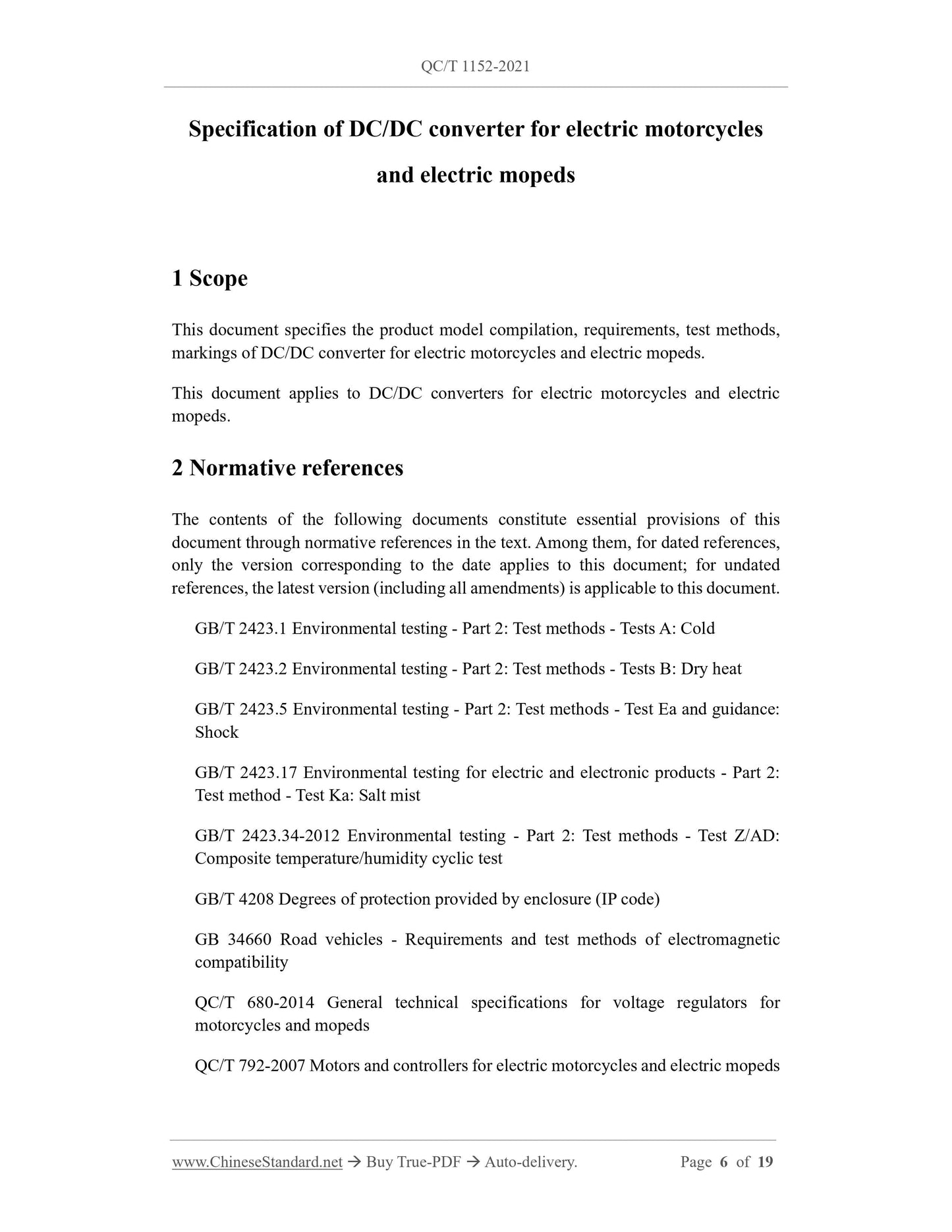 QC/T 1152-2021 Page 2