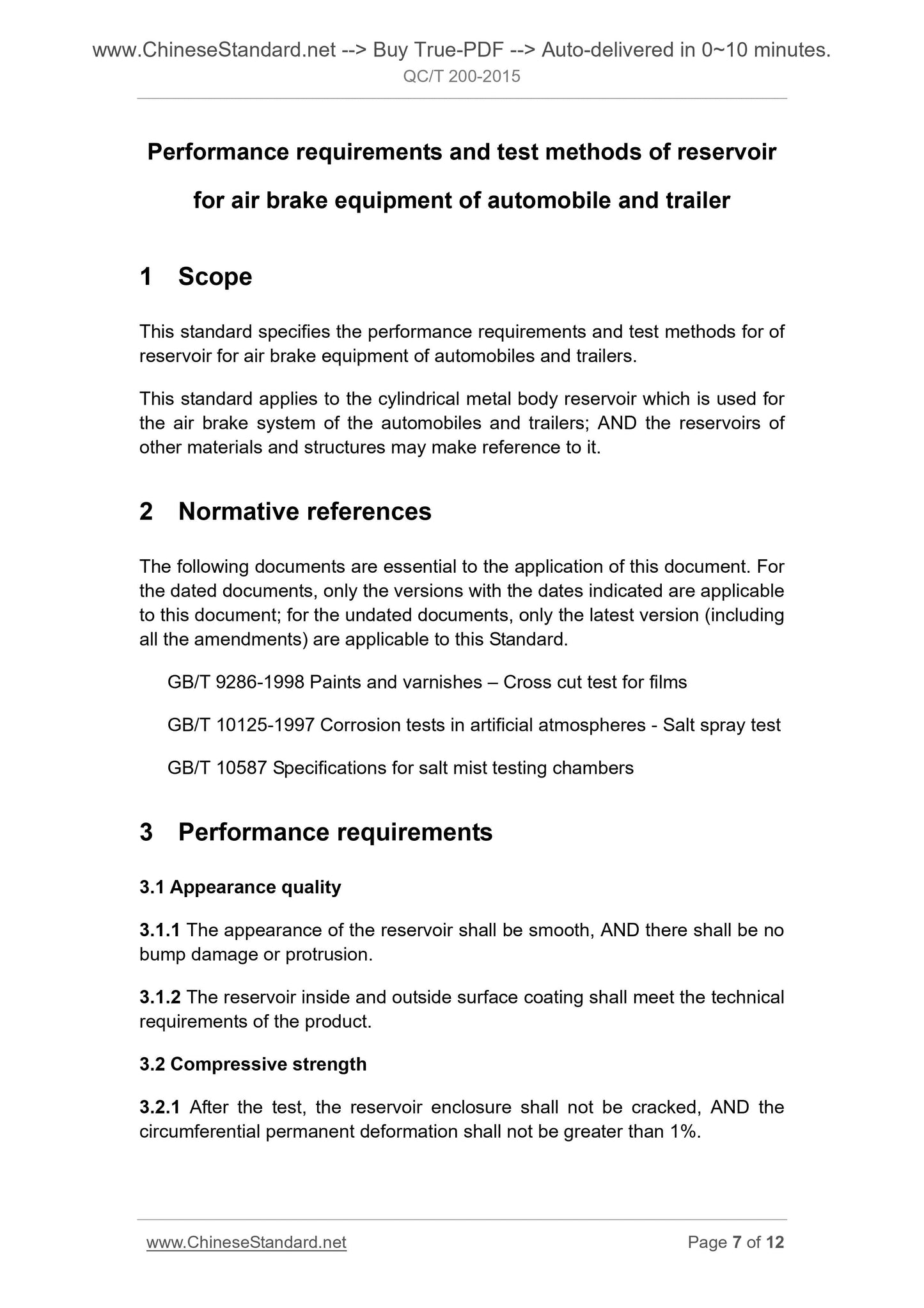 QC/T 200-2015 Page 6