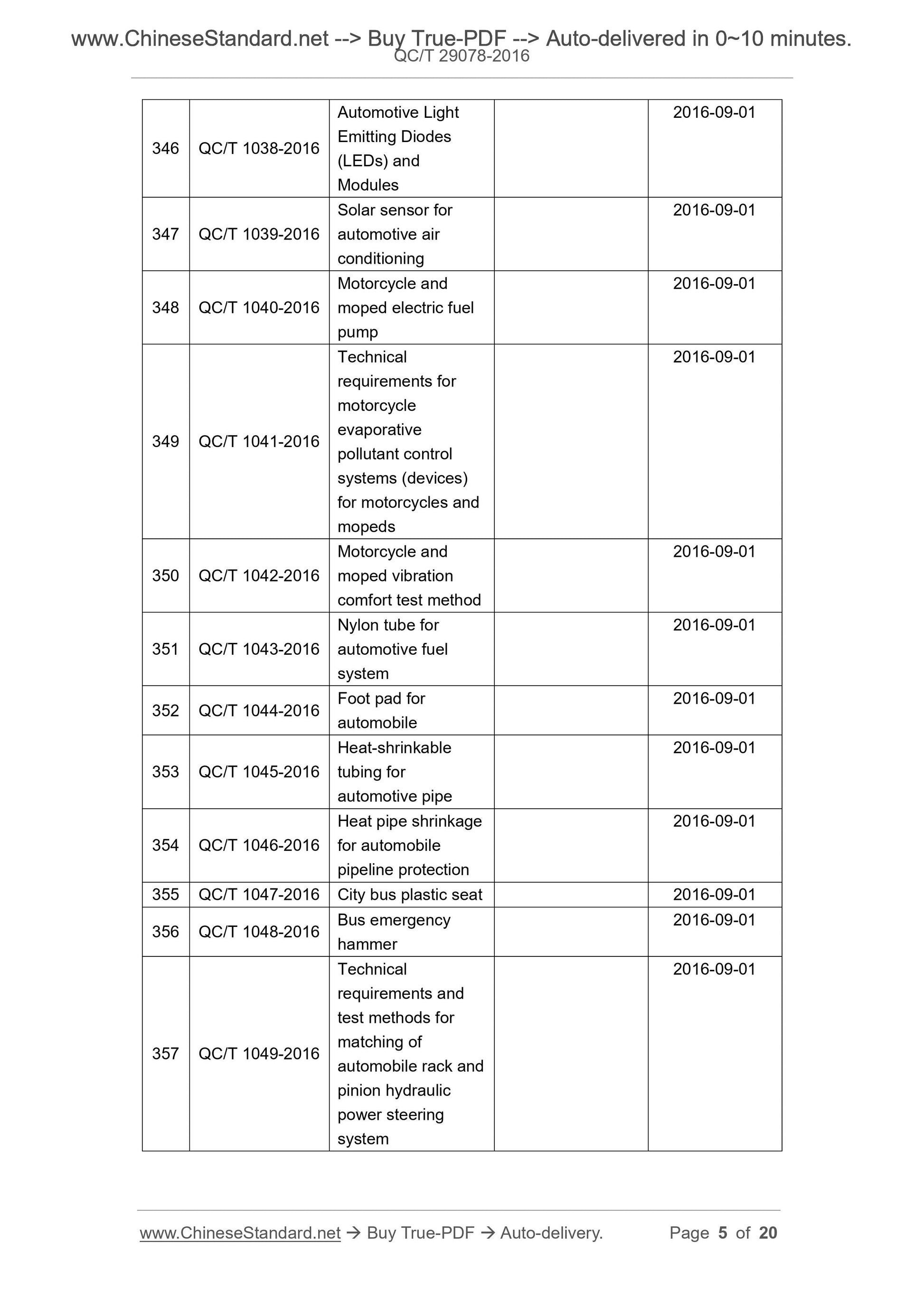 QC/T 29078-2016 Page 4