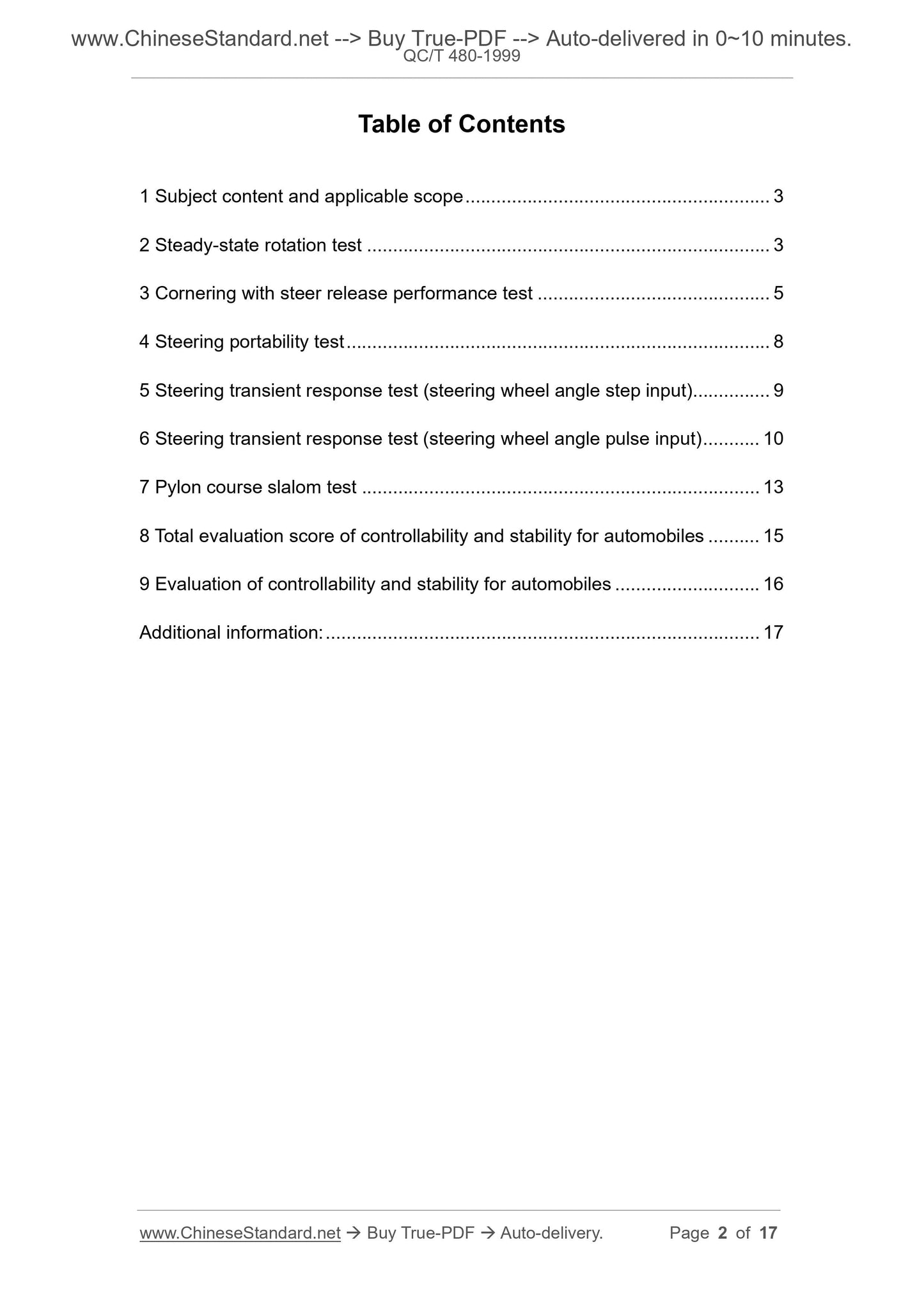 QC/T 480-1999 Page 2