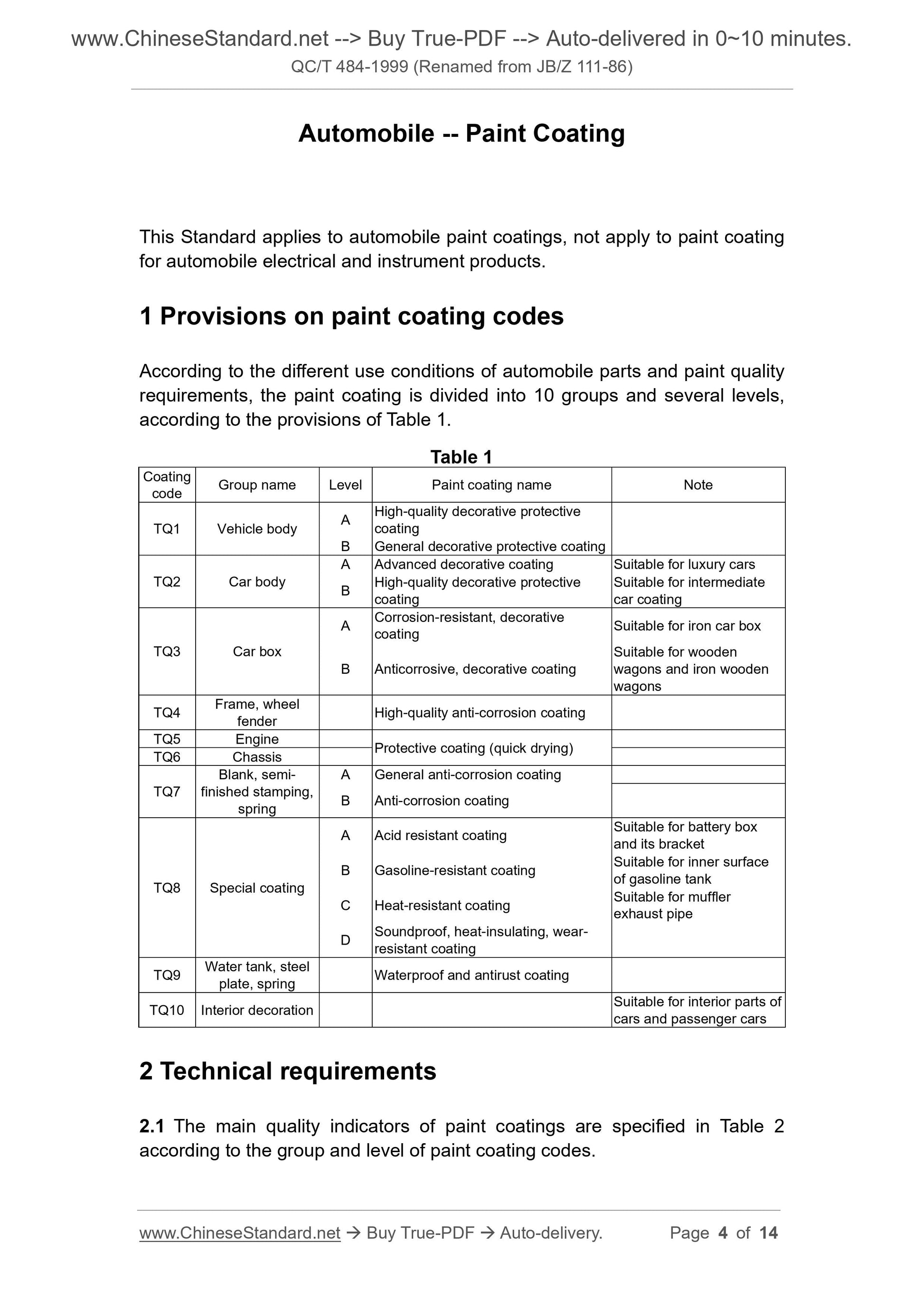 QC/T 484-1999 Page 4