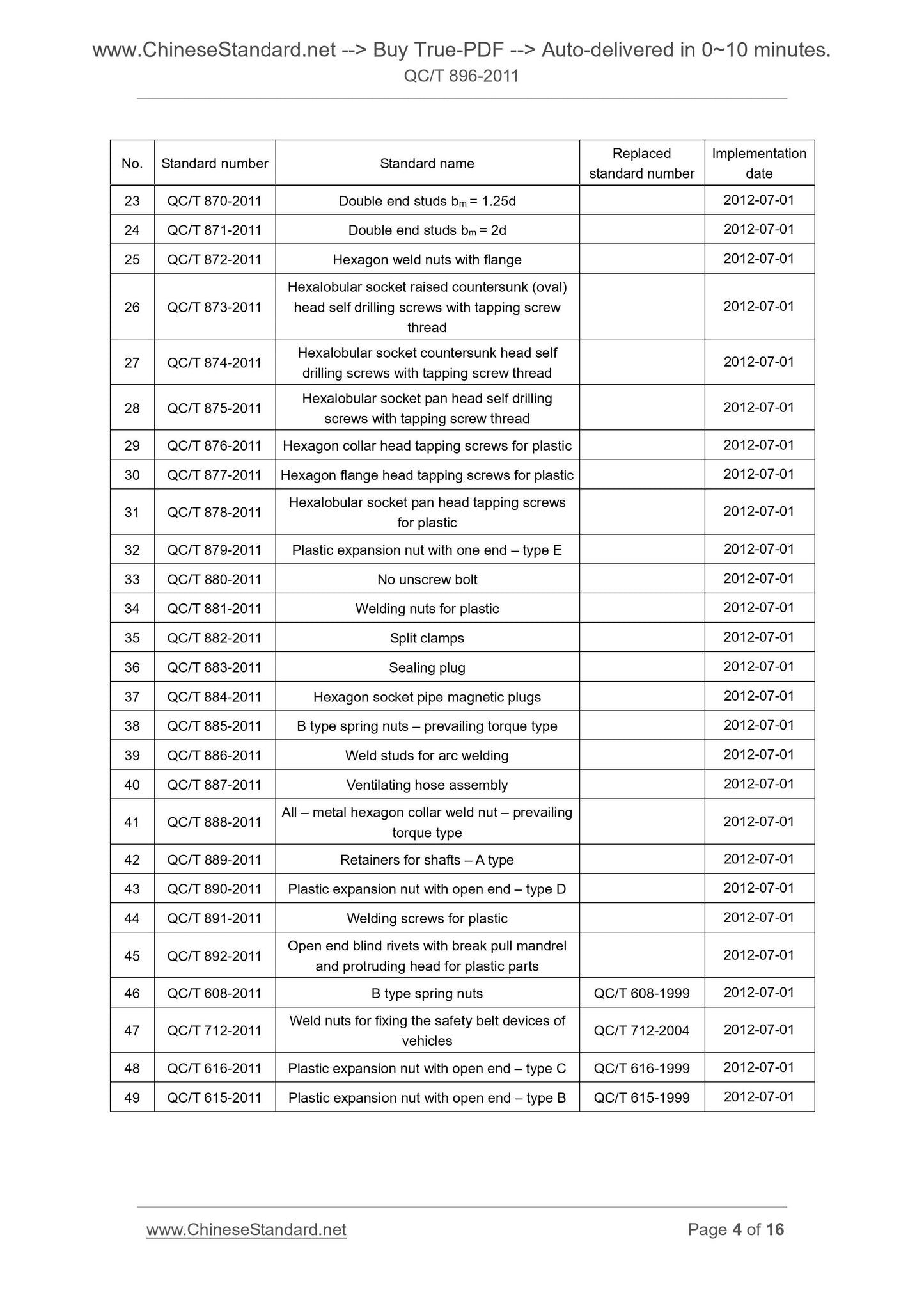 QC/T 896-2011 Page 4