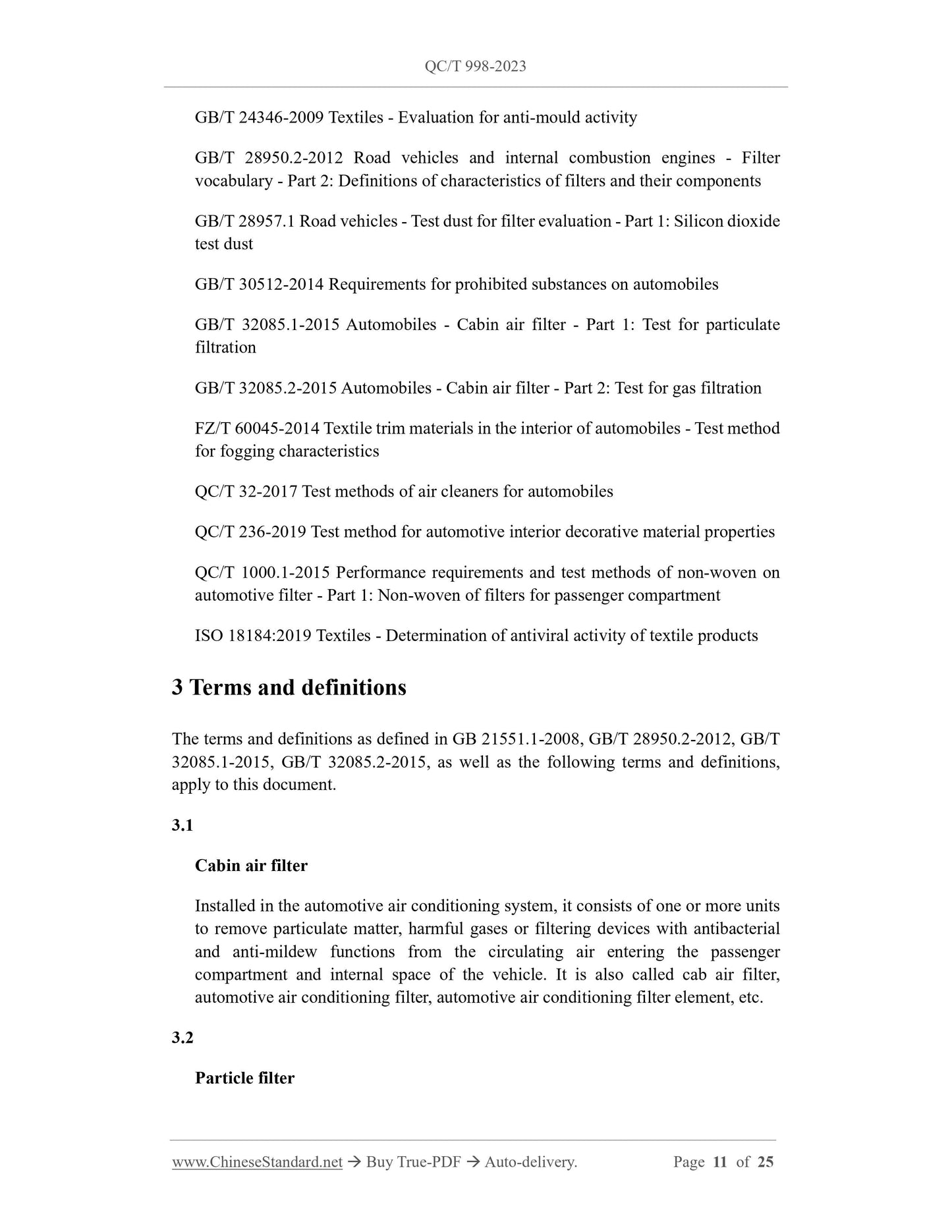 QC/T 998-2023 Page 3