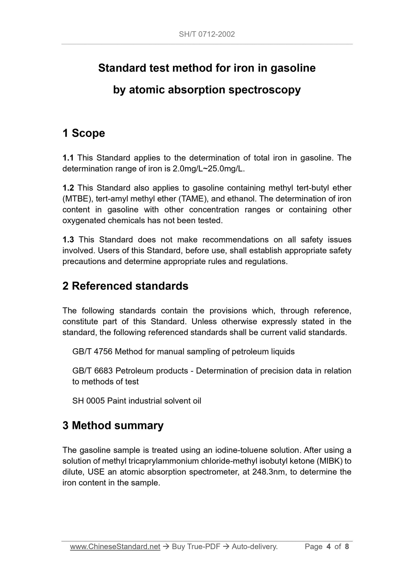 SH/T 0712-2002 Page 3