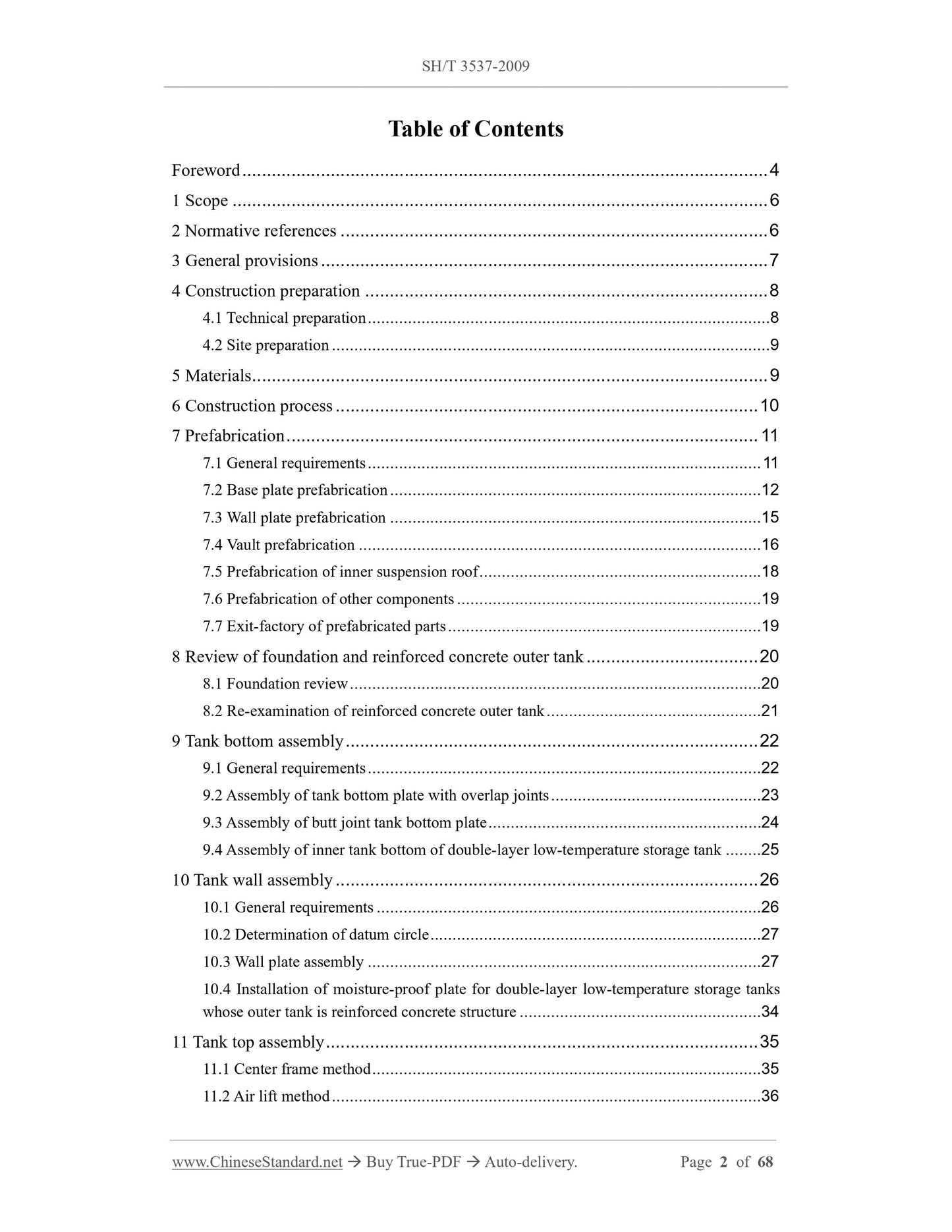 SH/T 3537-2009 Page 2