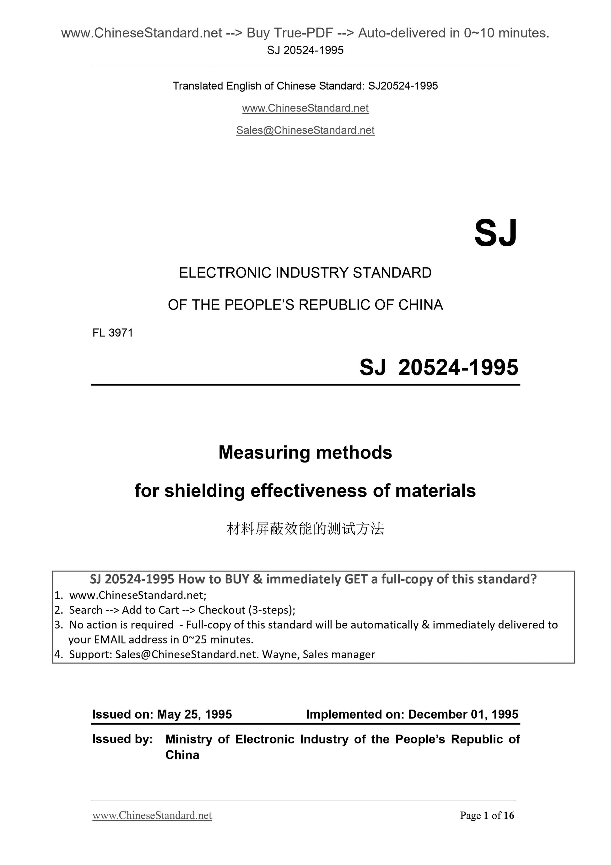 SJ 20524-1995 Page 1