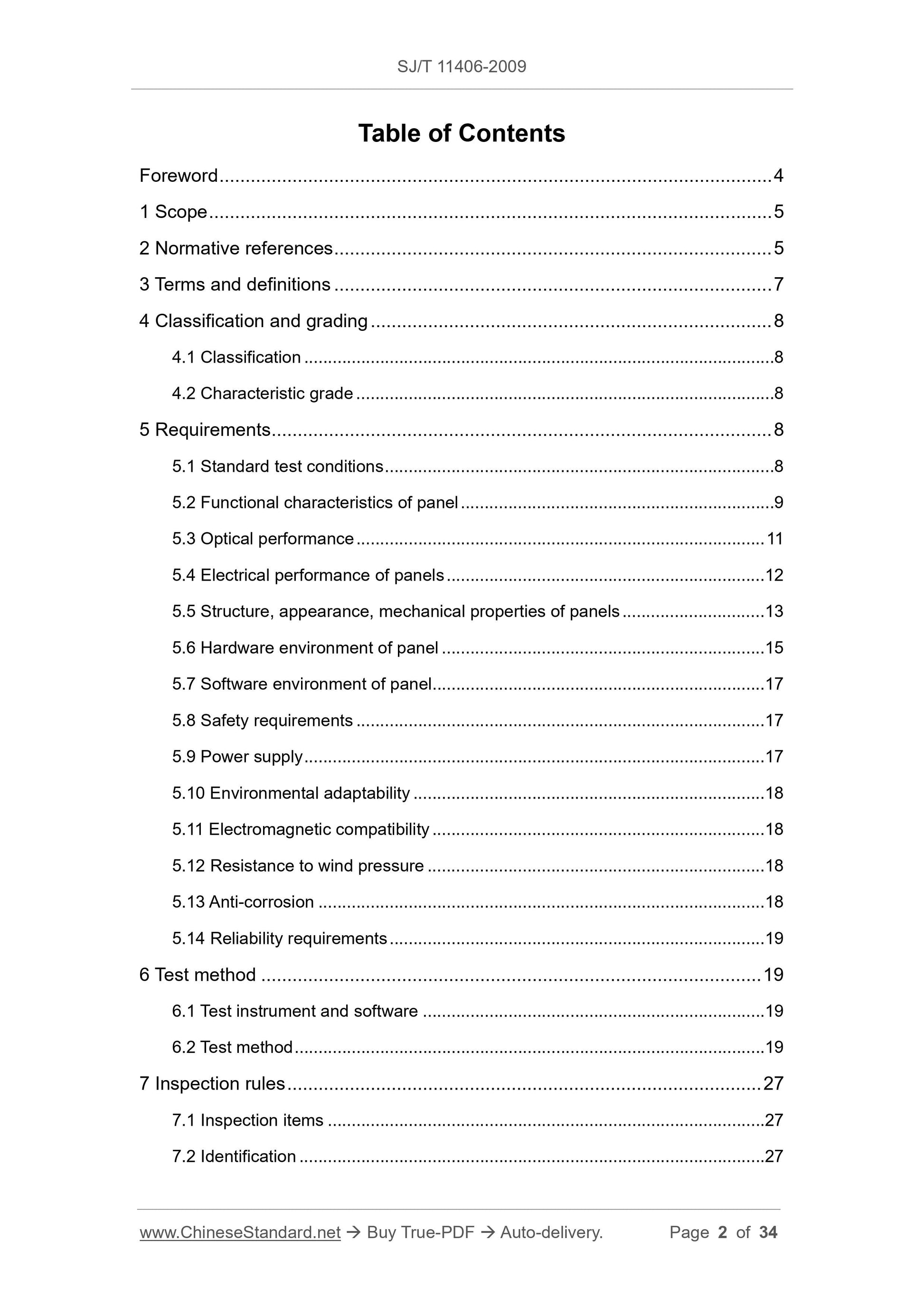 SJ/T 11406-2009 Page 2