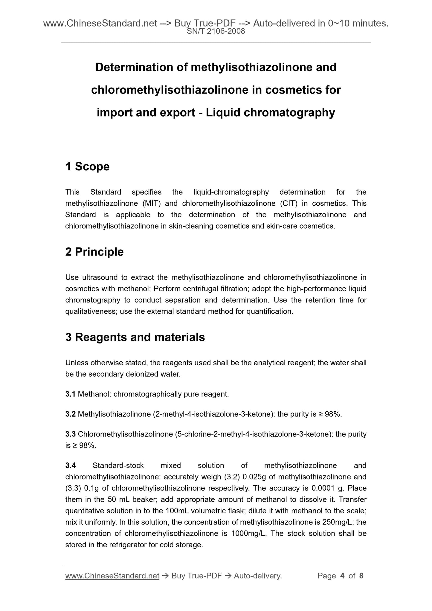 SN/T 2106-2008 Page 3