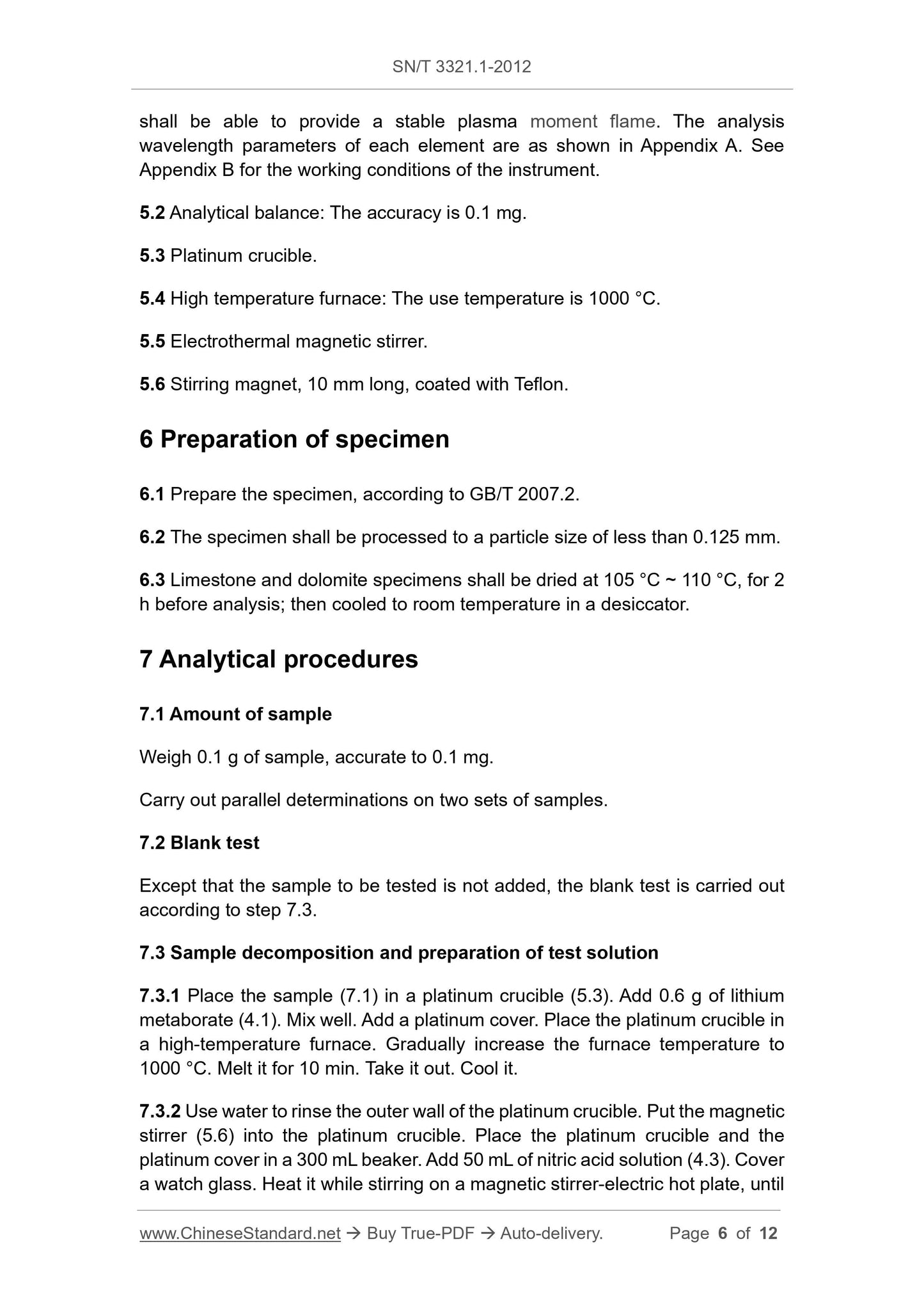 SN/T 3321.1-2012 Page 5