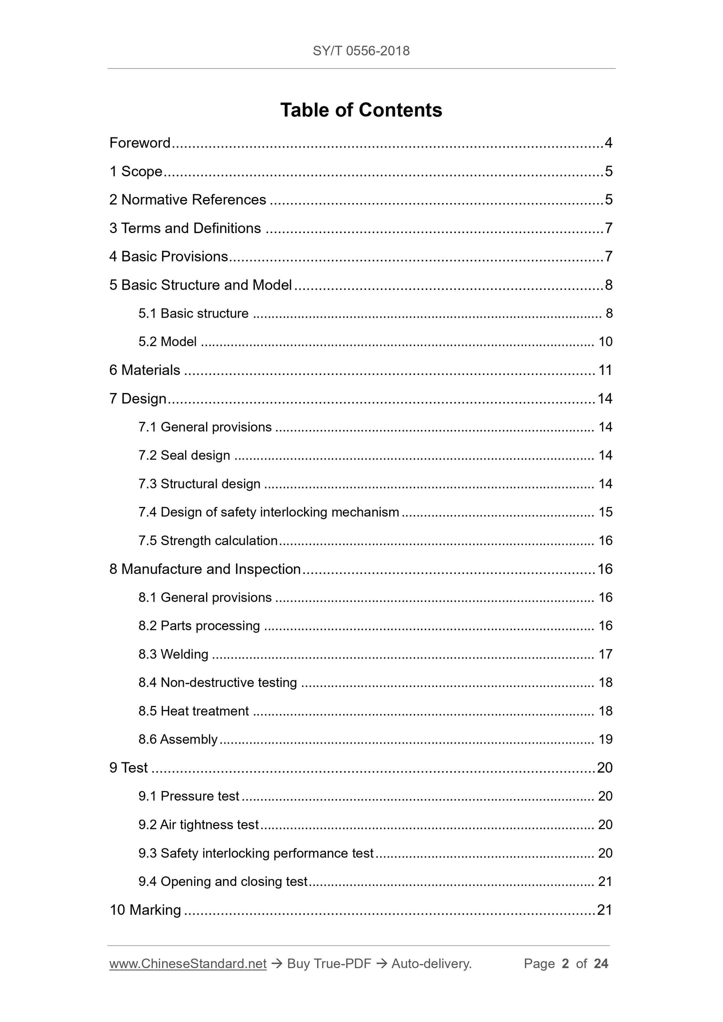 SY/T 0556-2018 Page 2