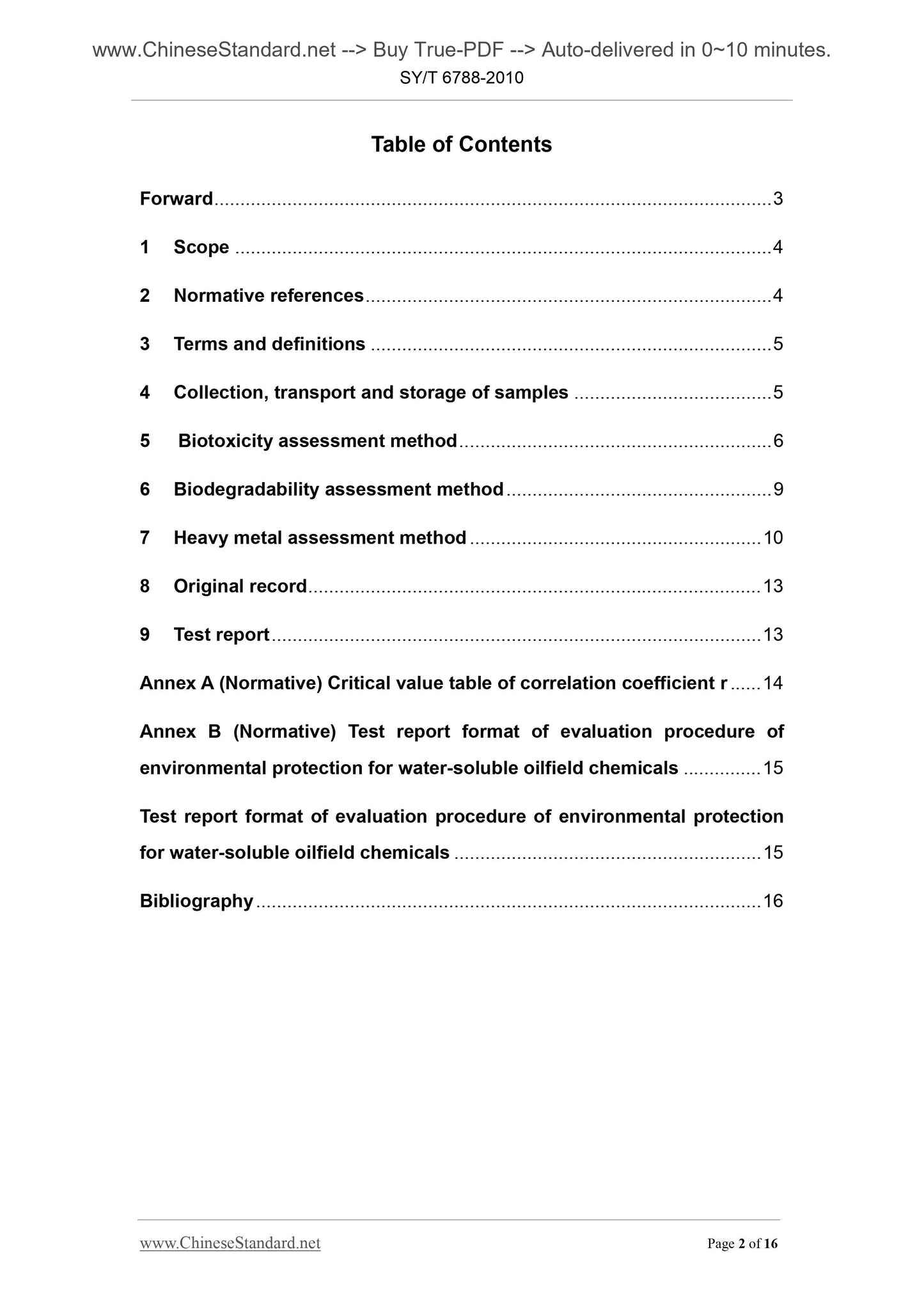 SY/T 6788-2010 Page 2