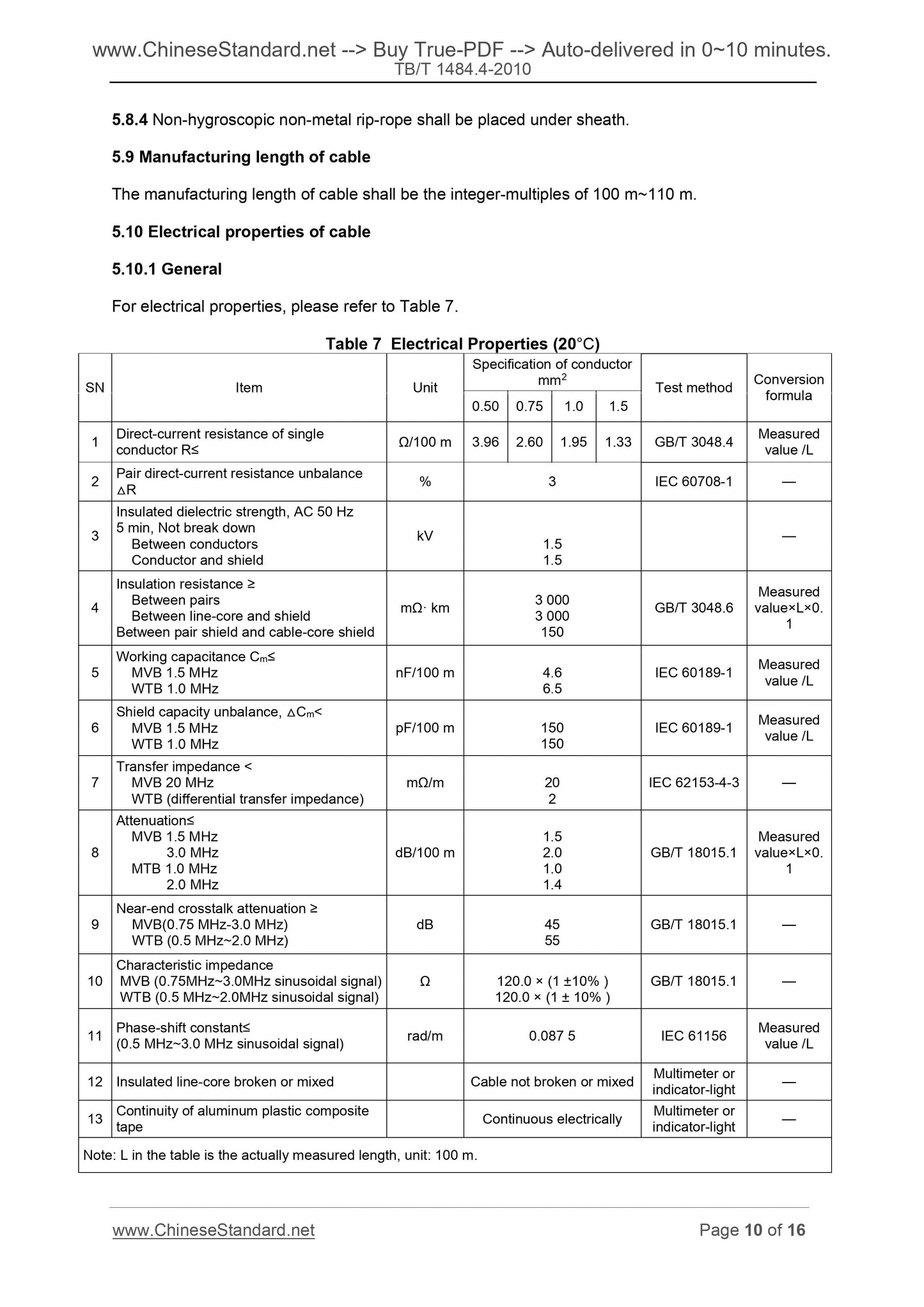 TB/T 1484.4-2010 Page 6