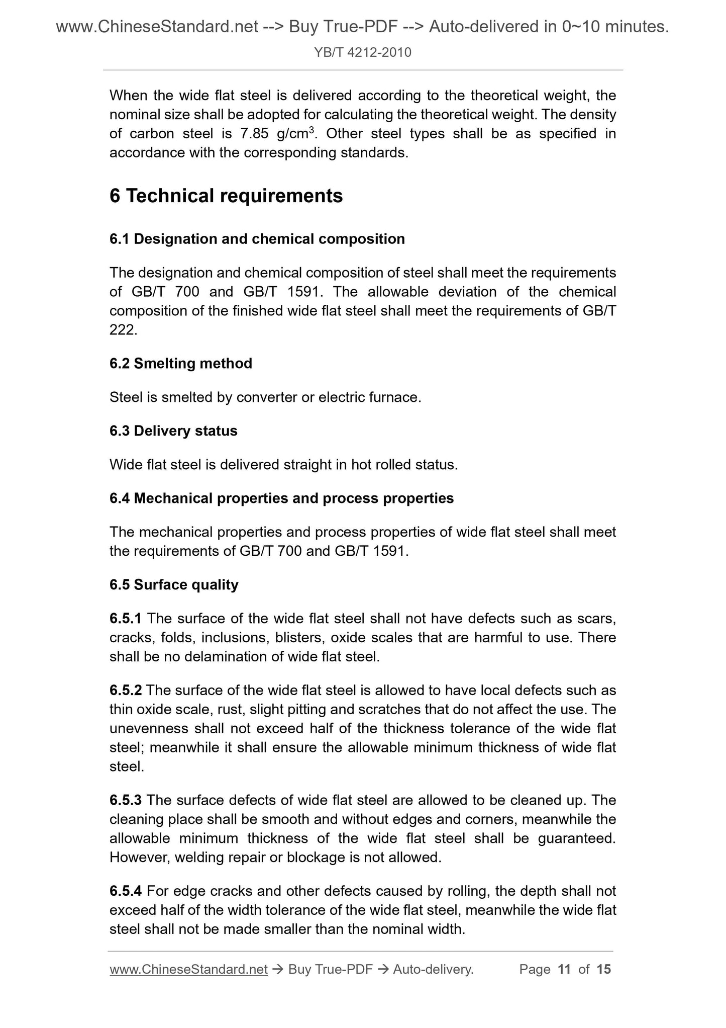 YB/T 4212-2010 Page 5