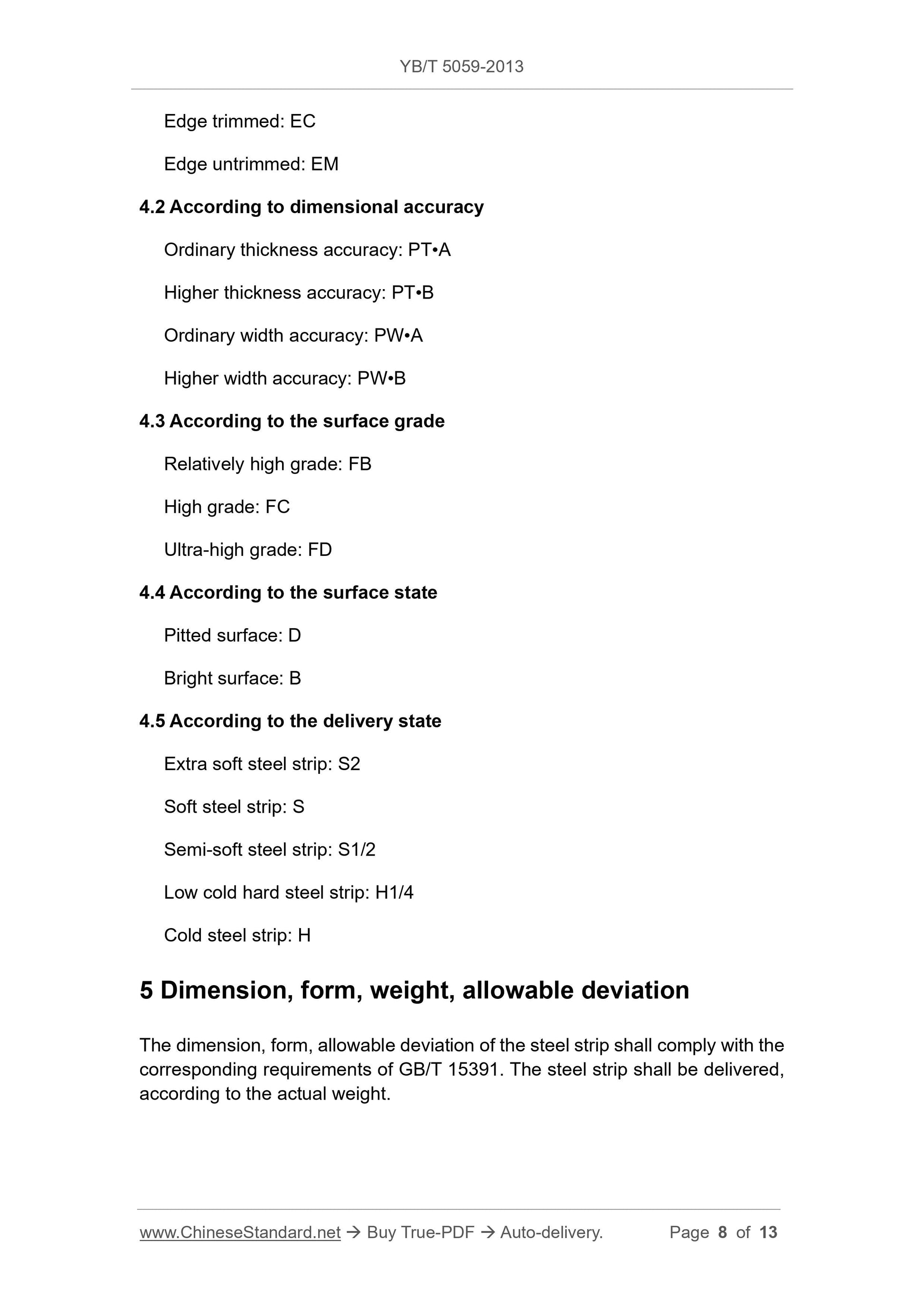 YB/T 5059-2013 Page 5