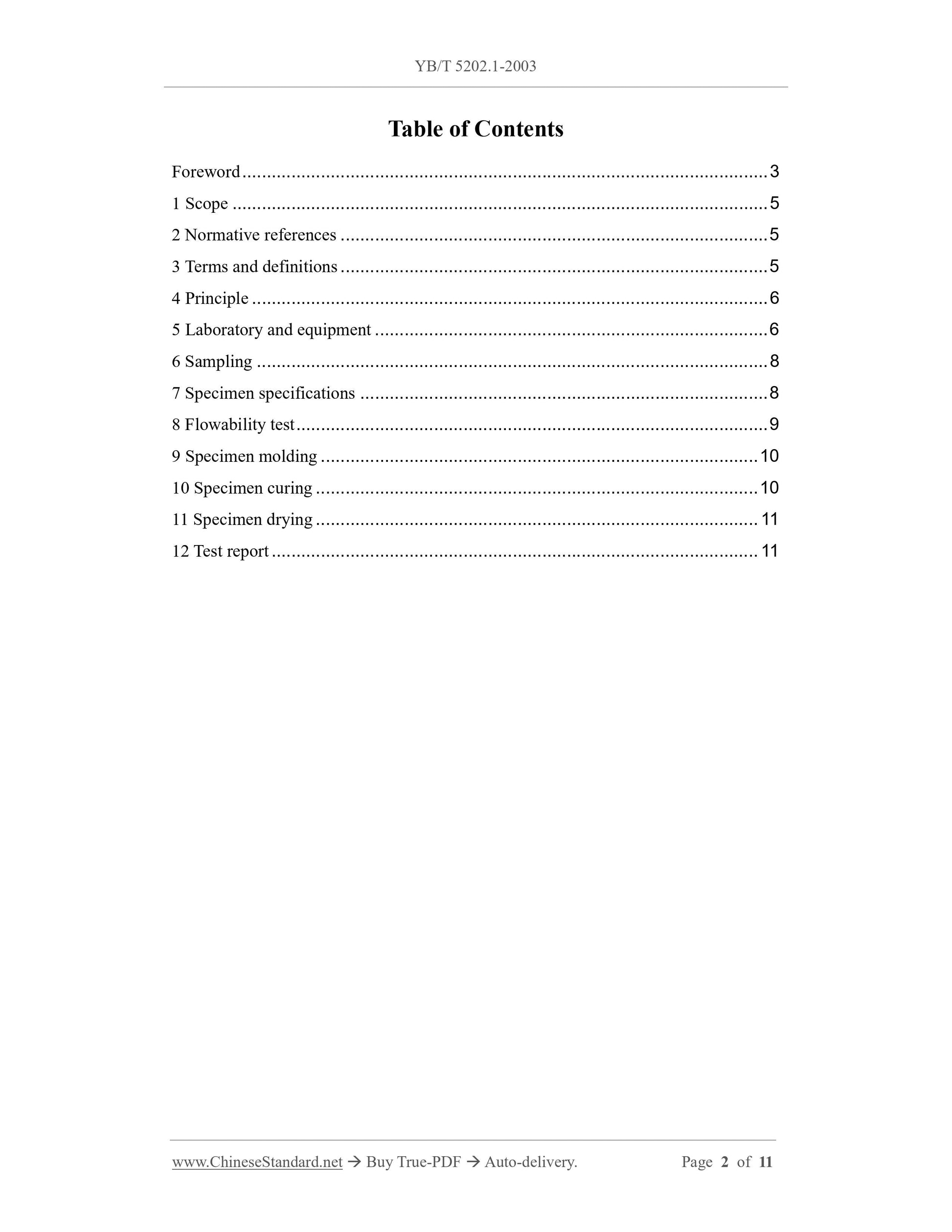 YB/T 5202.1-2003 Page 2