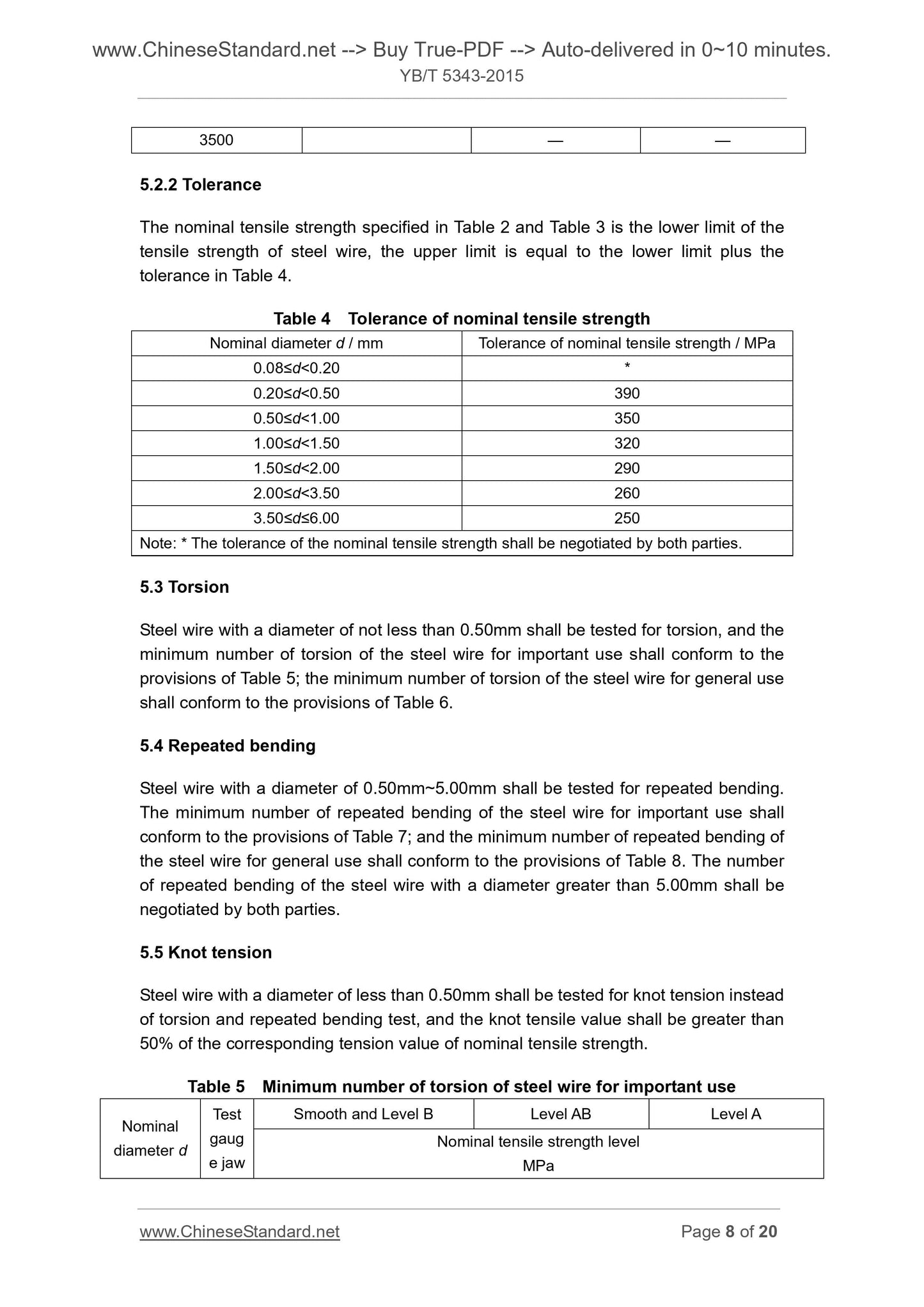 YB/T 5343-2015 Page 6