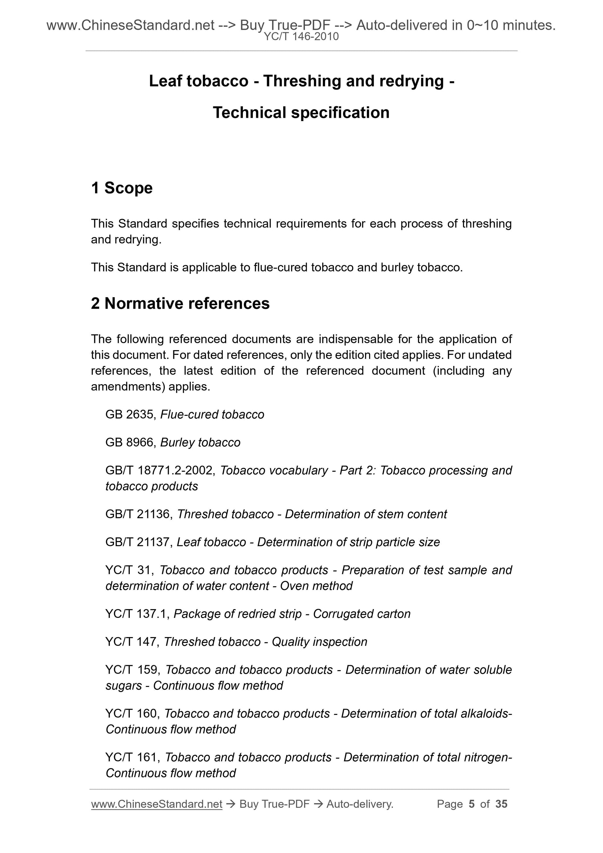 YC/T 146-2010 Page 3