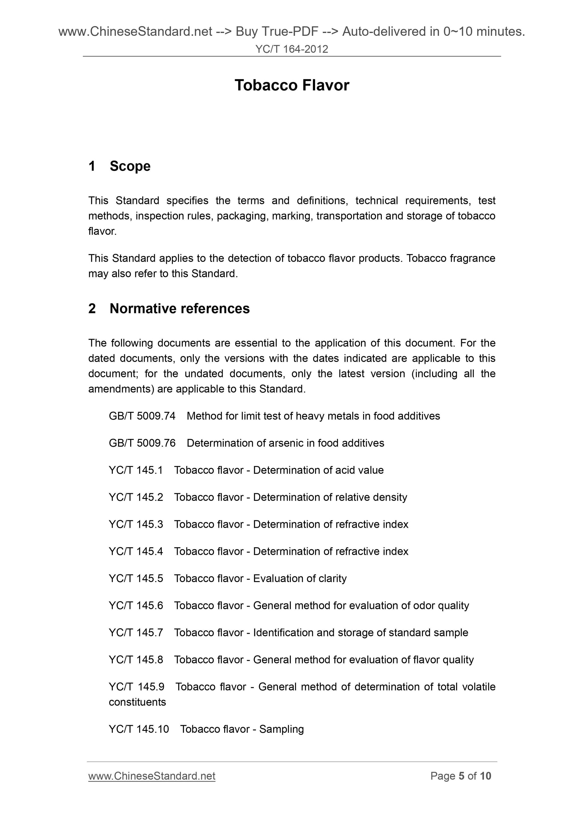 YC/T 164-2012 Page 4