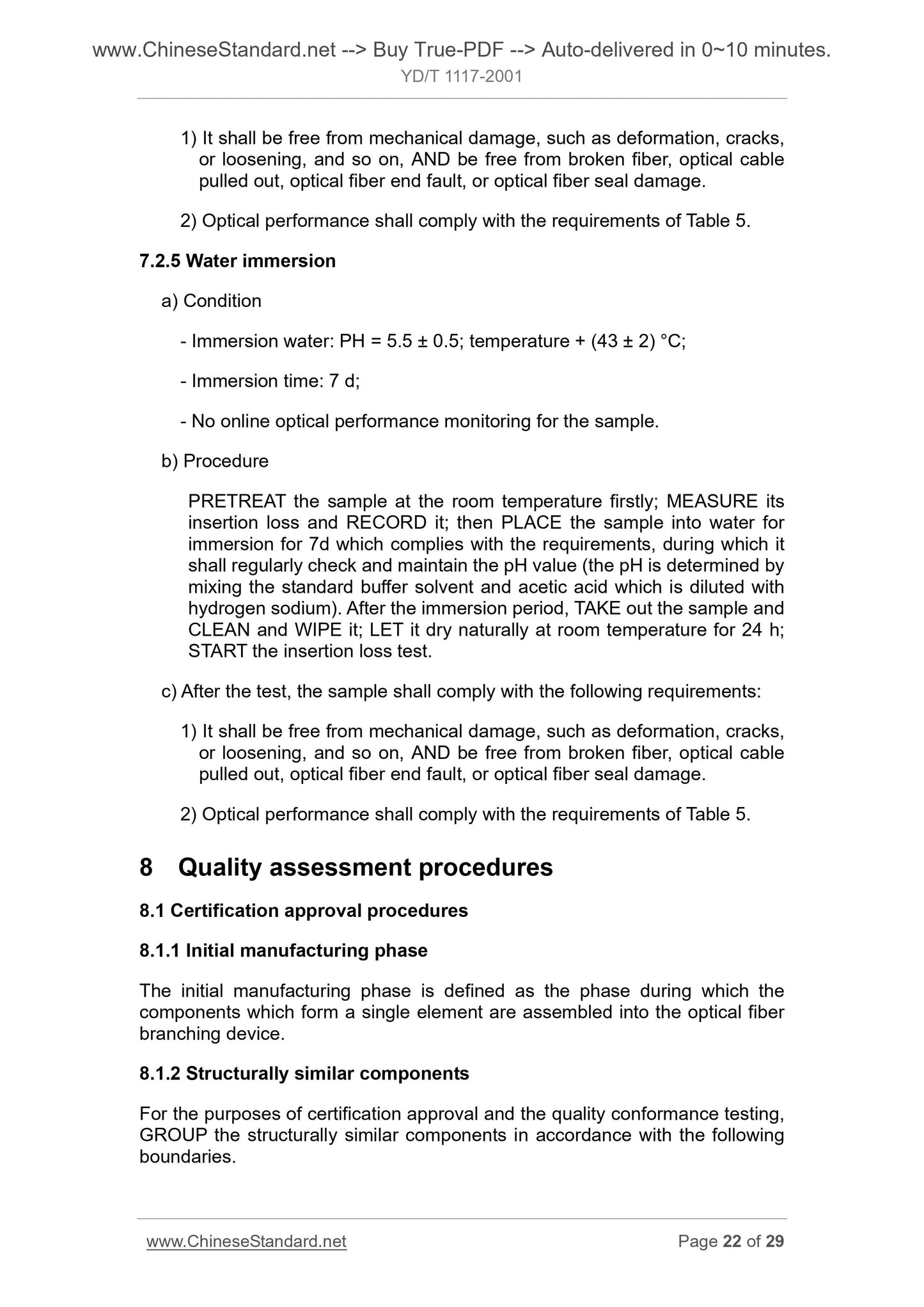 YD/T 1117-2001 Page 10