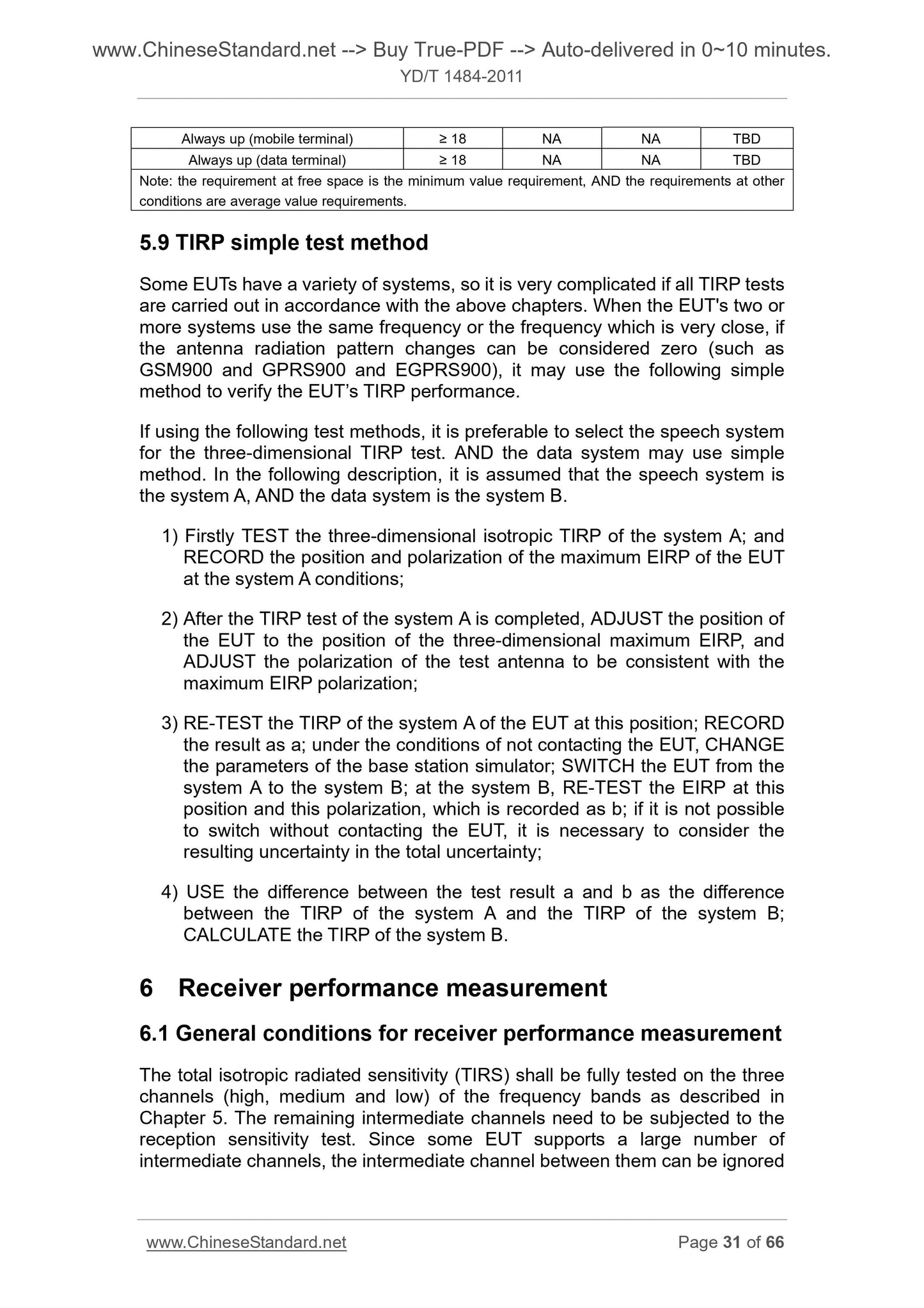 YD/T 1484-2011 Page 10