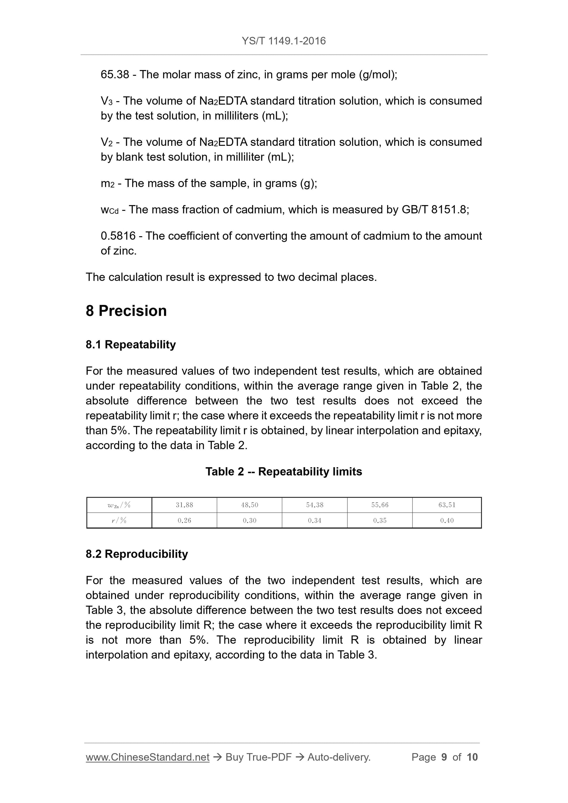 YS/T 1149.1-2016 Page 6