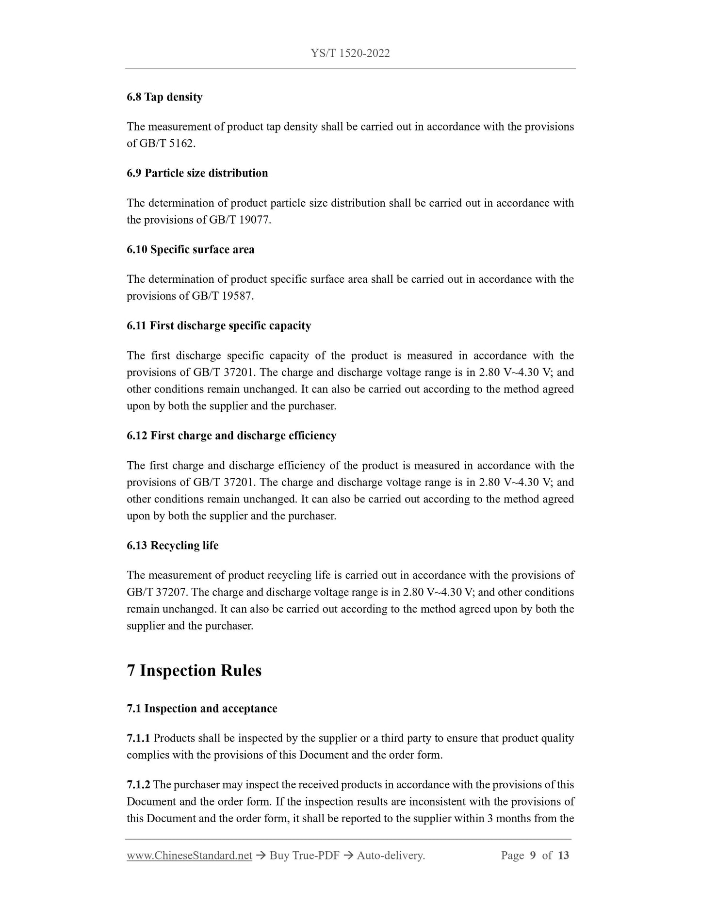 YS/T 1520-2022 Page 6