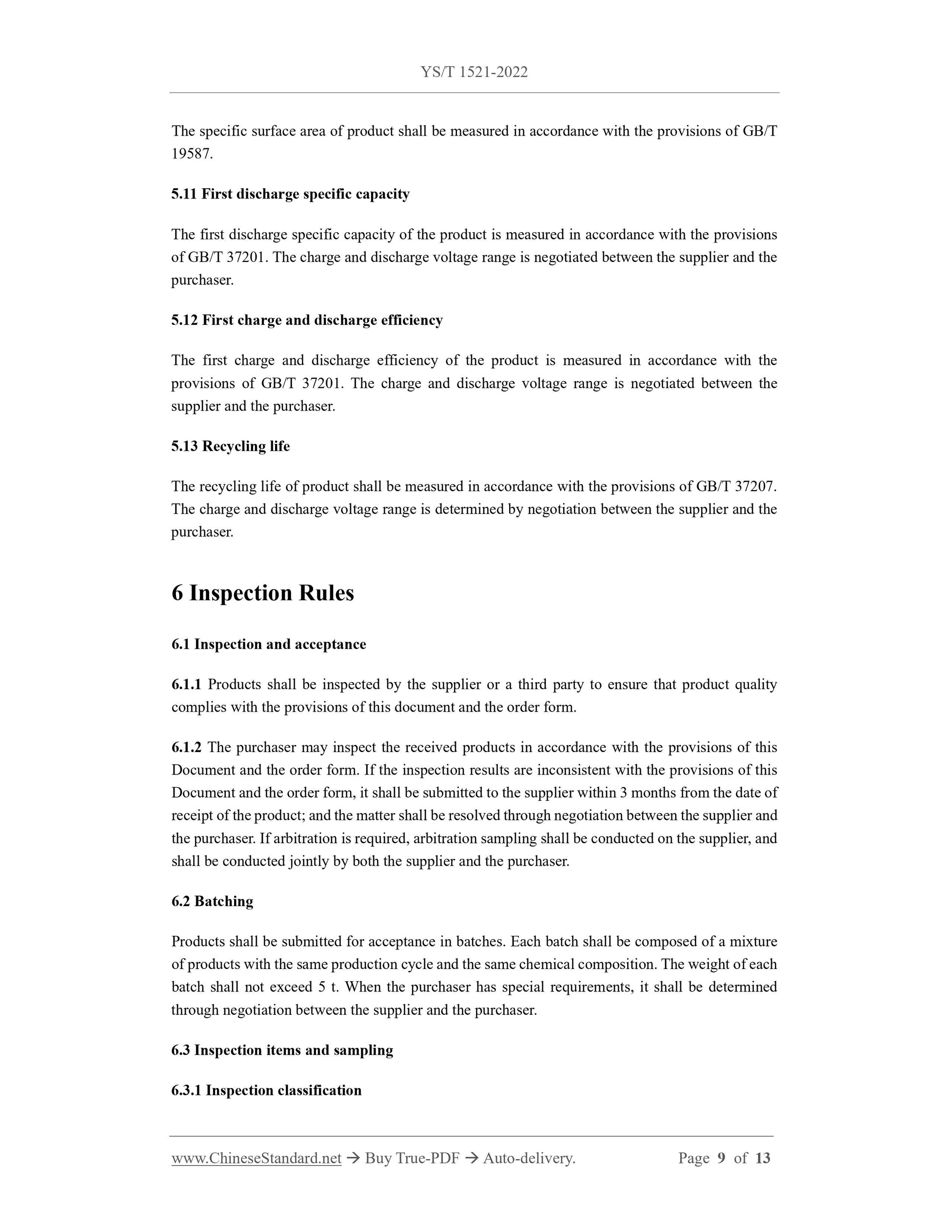 YS/T 1521-2022 Page 6