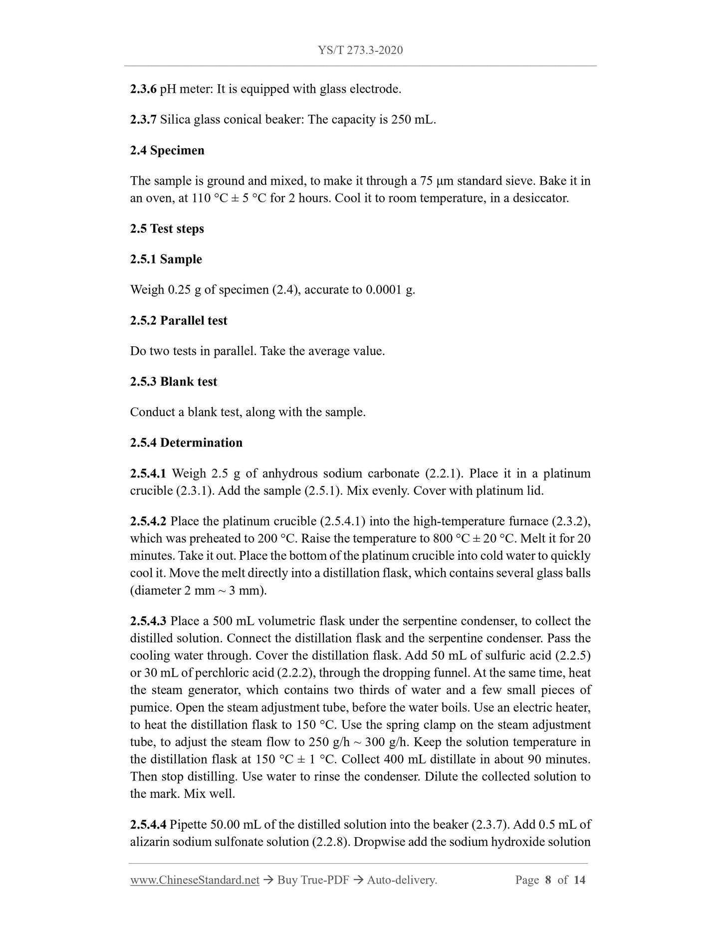 YS/T 273.3-2020 Page 5