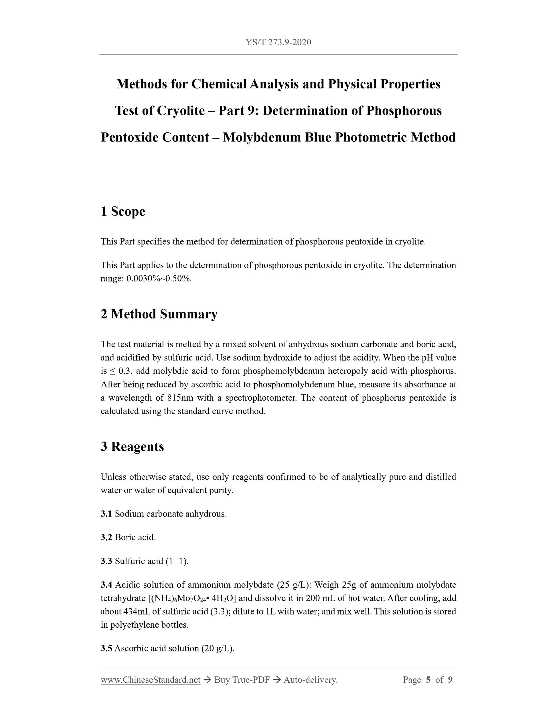 YS/T 273.9-2020 Page 3