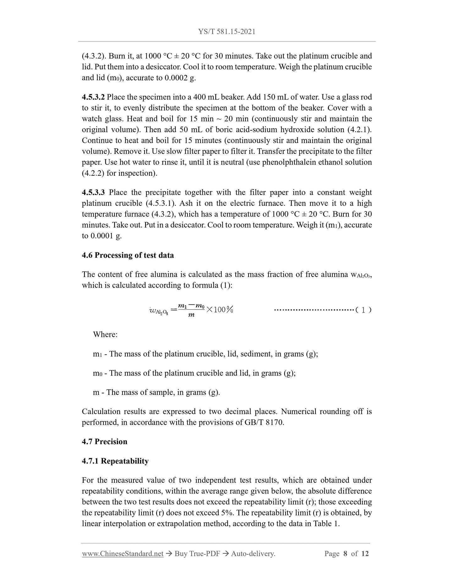 YS/T 581.15-2021 Page 5