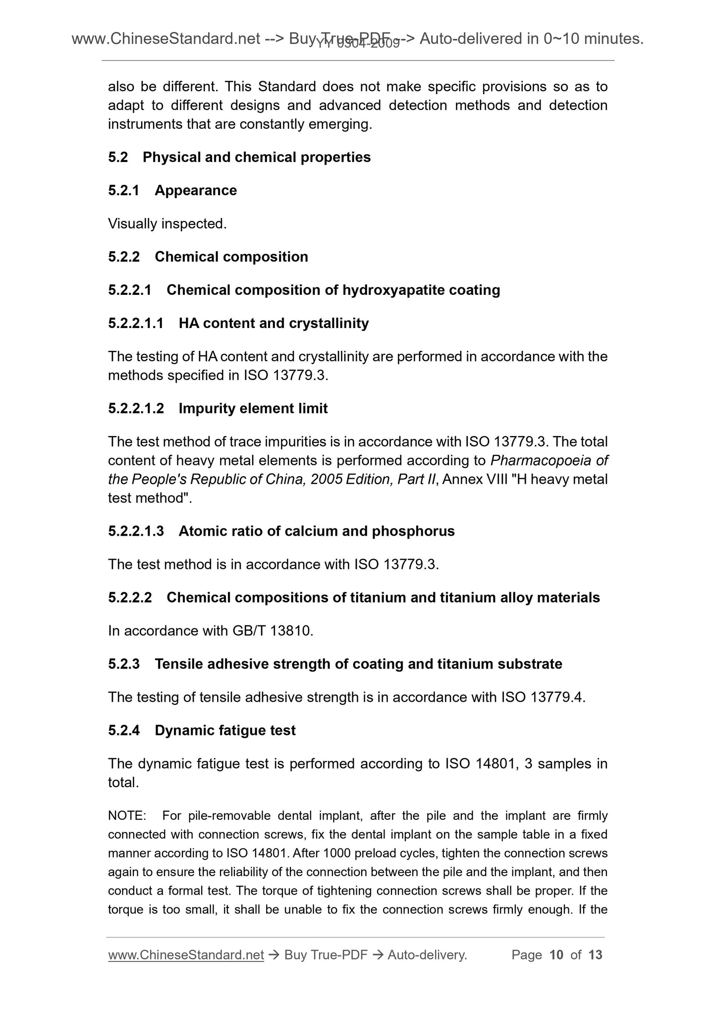 YY 0304-2009 Page 6