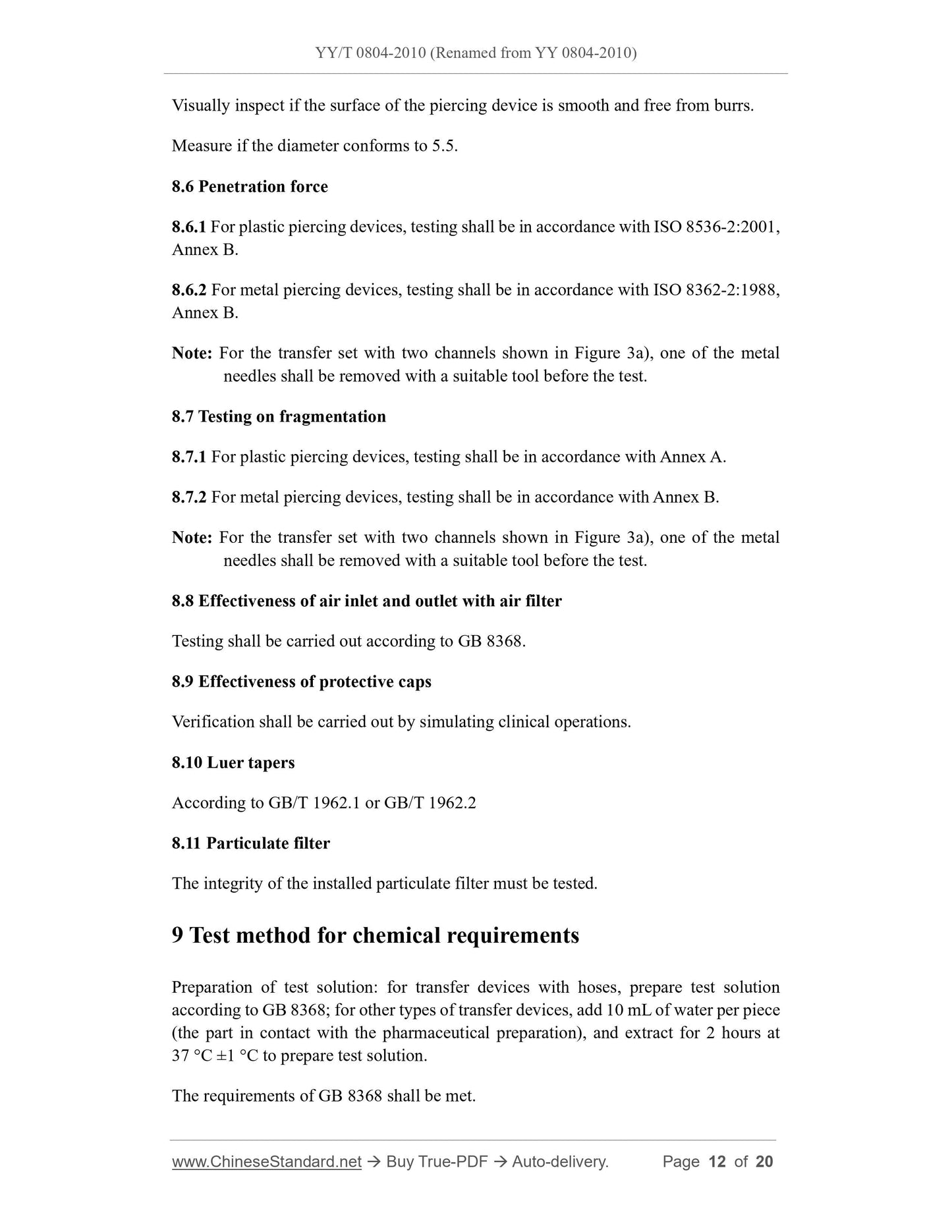 YY 0804-2010 Page 4