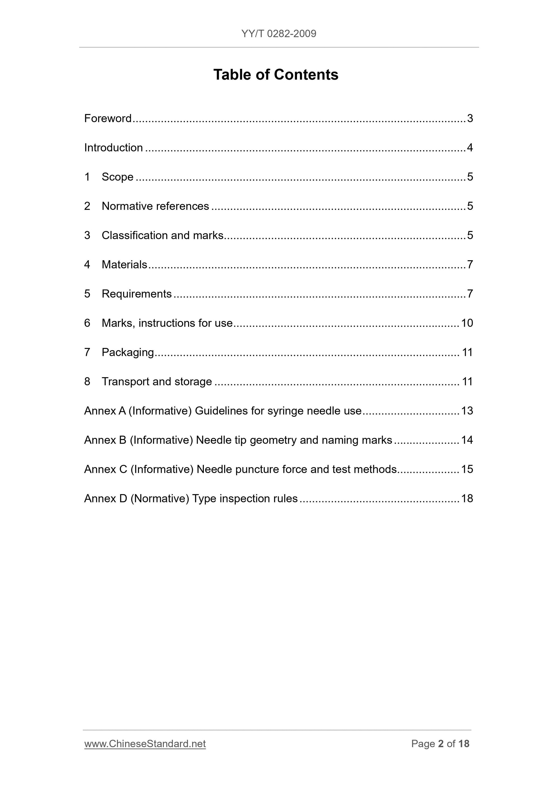 YY/T 0282-2009 Page 2