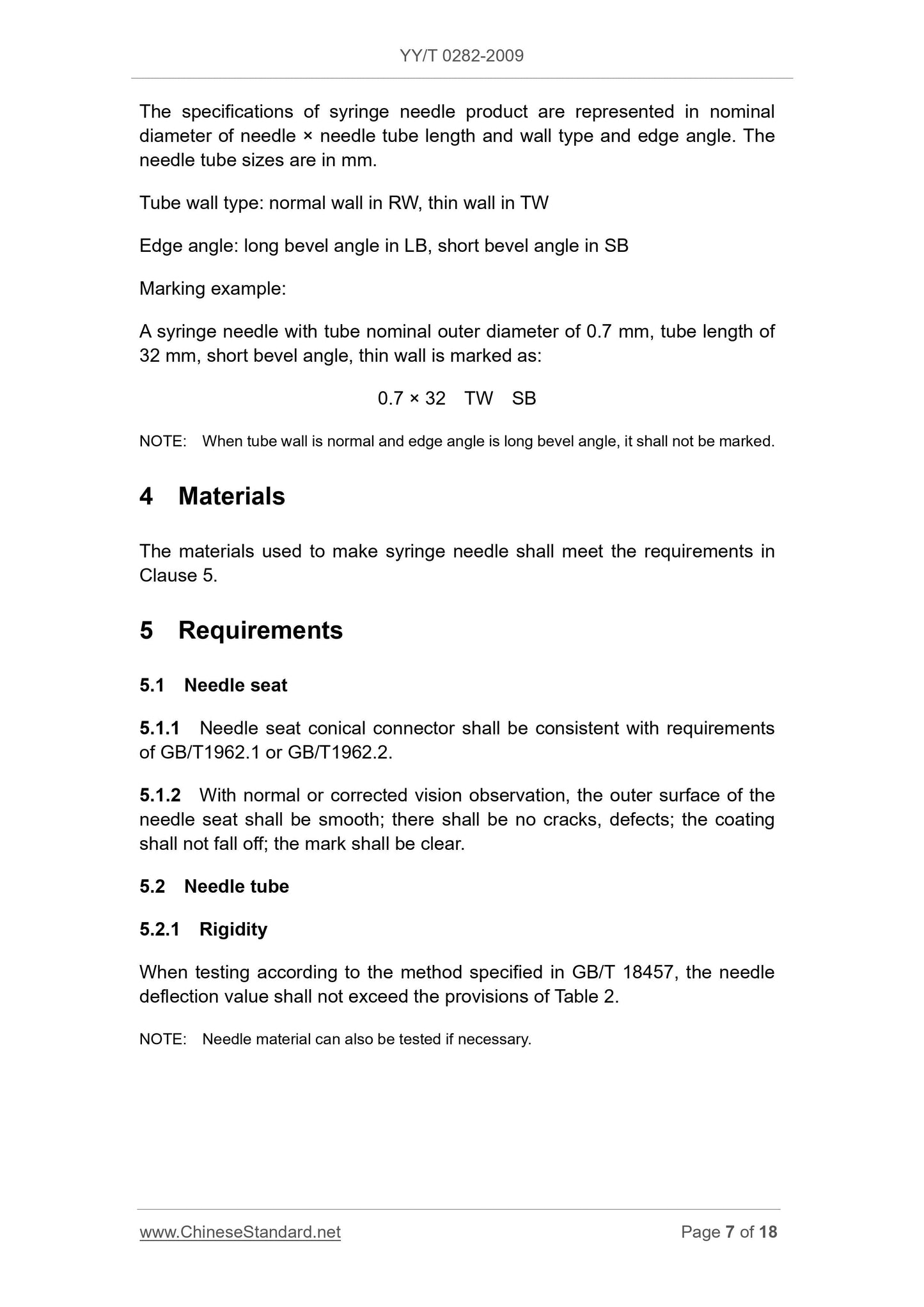 YY/T 0282-2009 Page 4