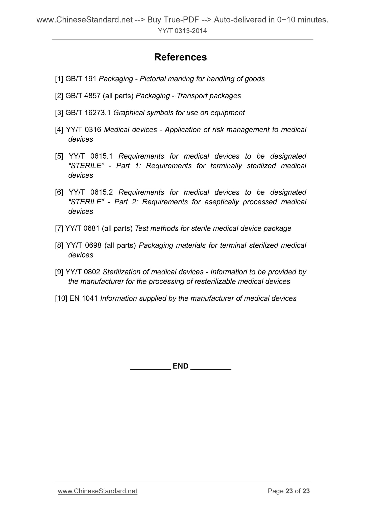 YY/T 0313-2014 Page 10