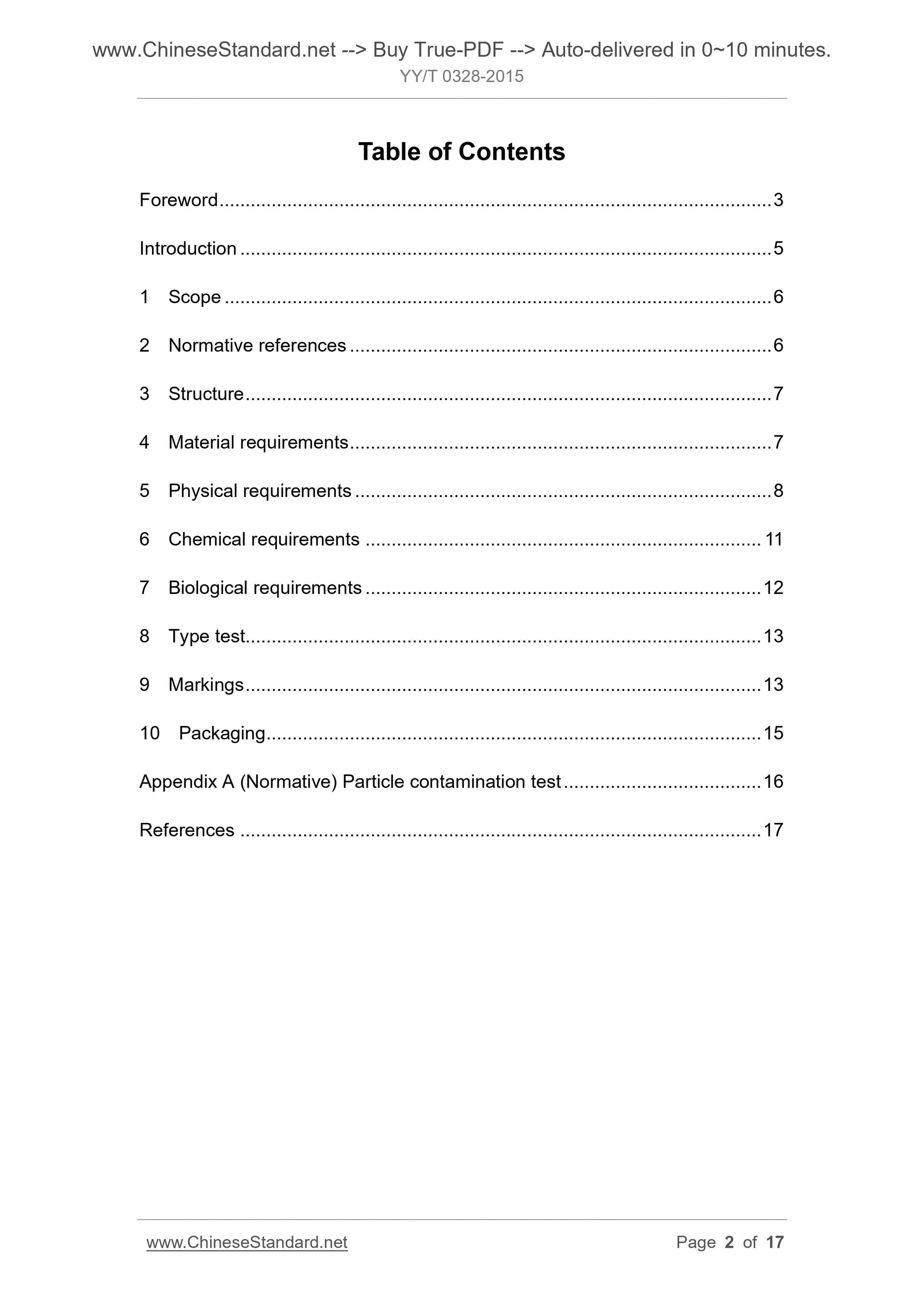 YY/T 0328-2015 Page 2