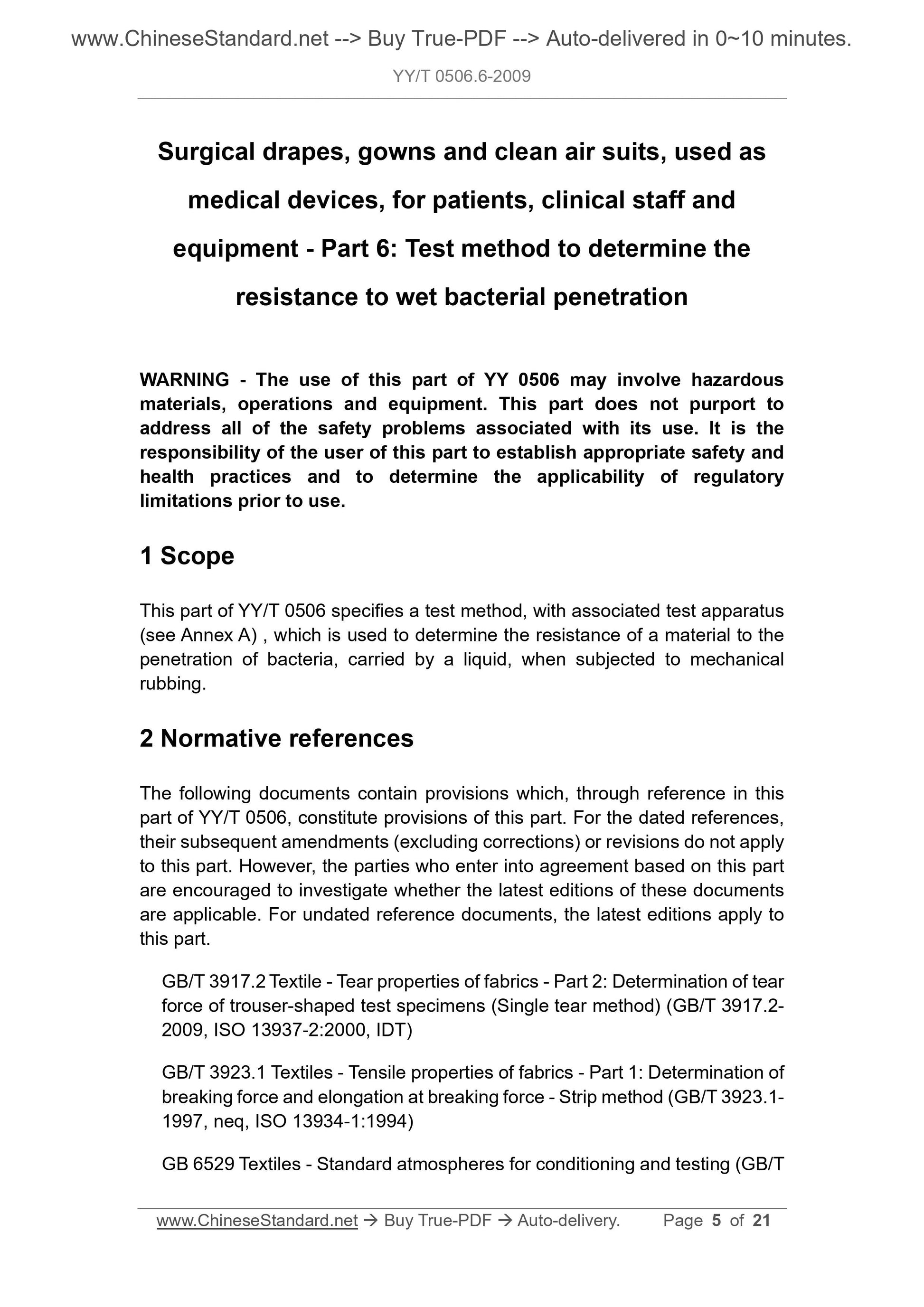 YY/T 0506.6-2009 Page 5