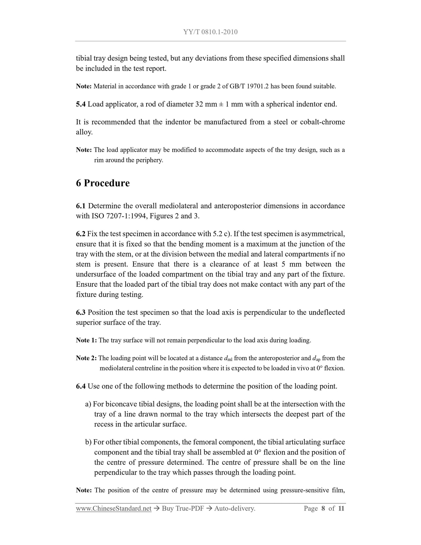 YY/T 0810.1-2010 Page 5